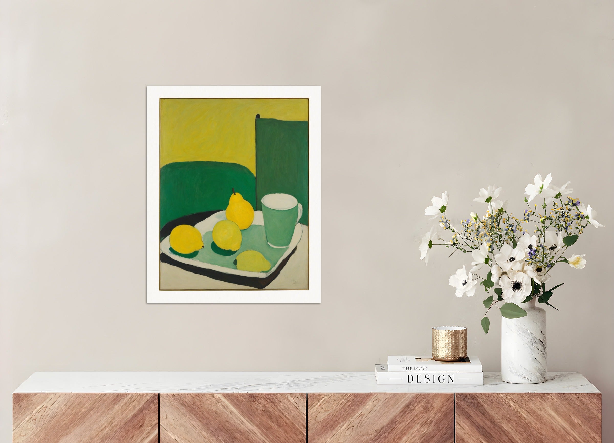 Poster: American intimate figurative, abstract trend,