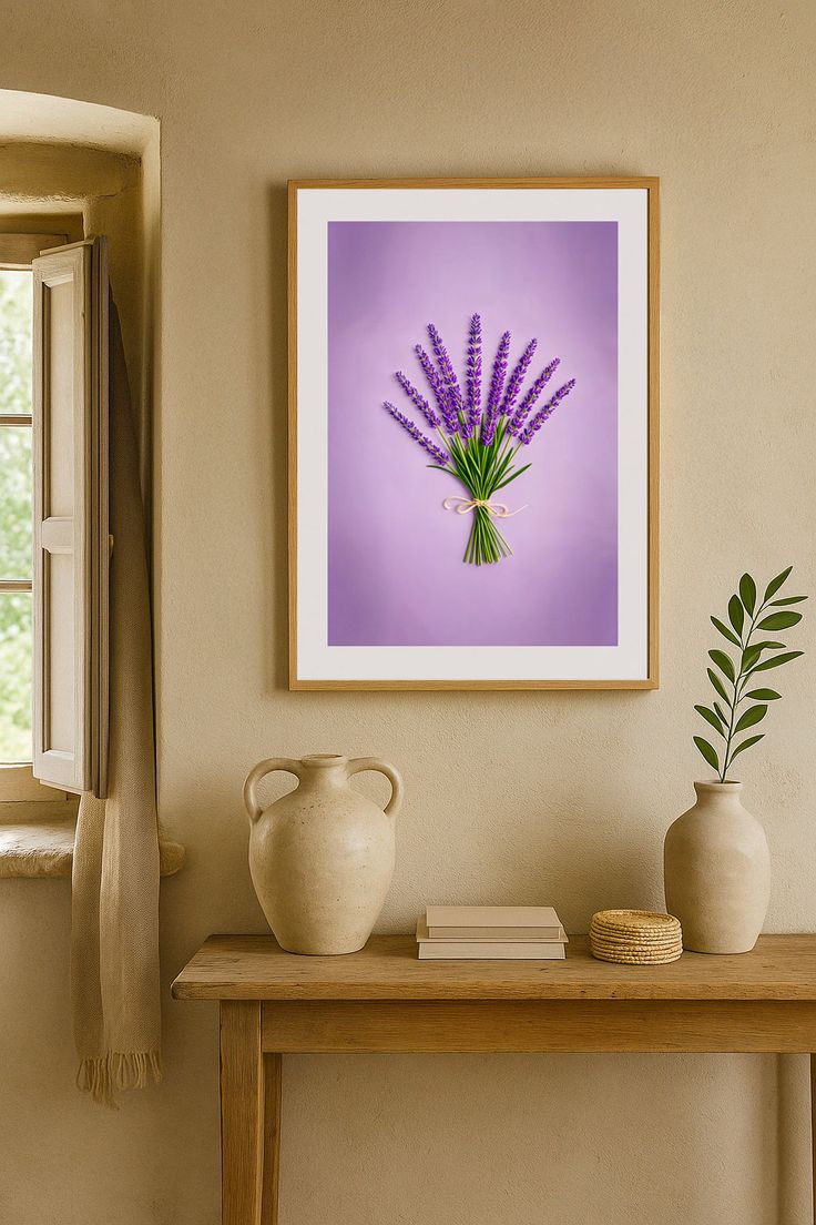 Lavendel fra Provence - Plakat