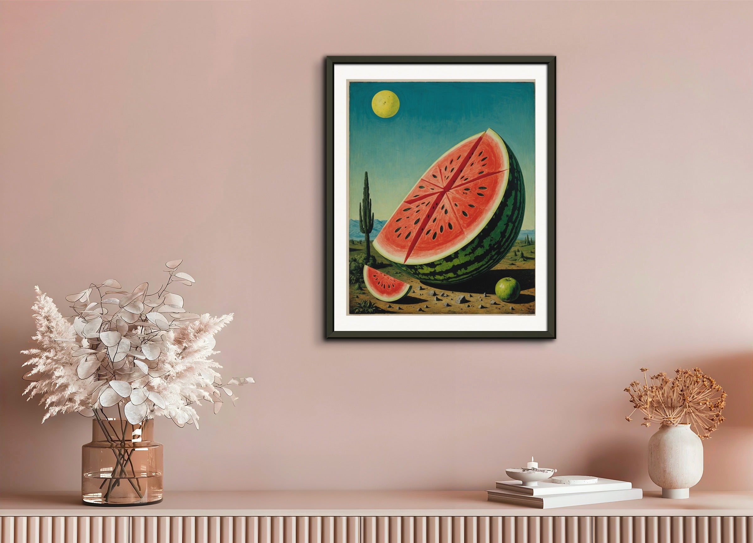 Poster with metal frame: Max Ernst,