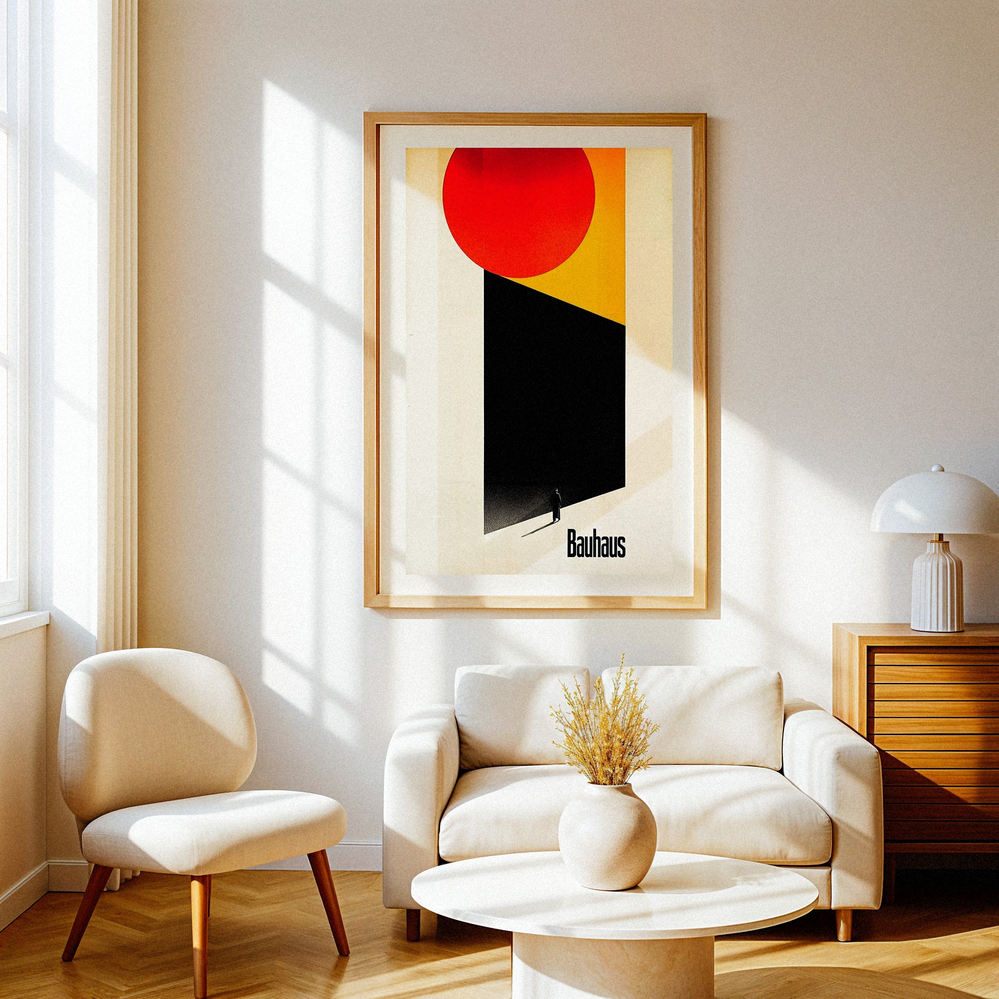 Bauhaus plakat, står over for det ukendte