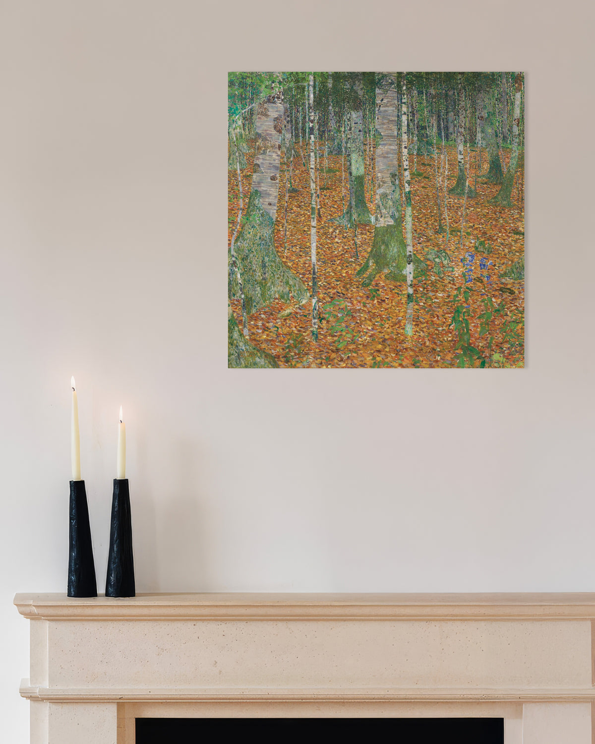 Plakat Birkeskov (1903) af Gustav Klimt