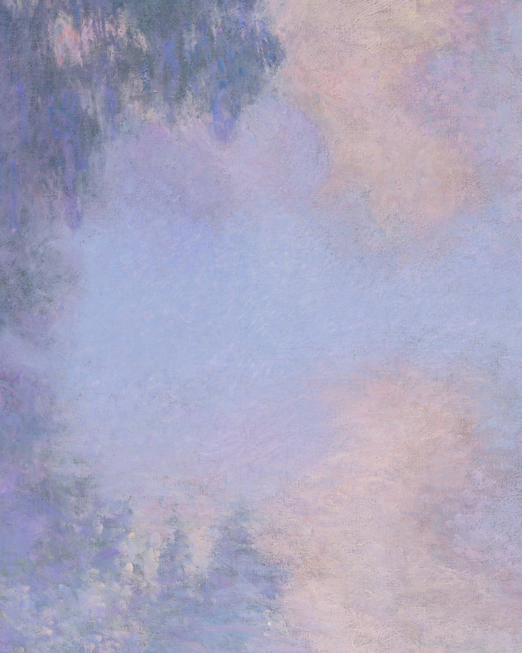 Claude Monet Gren af Seinen nær Giverny - Kunsttryk