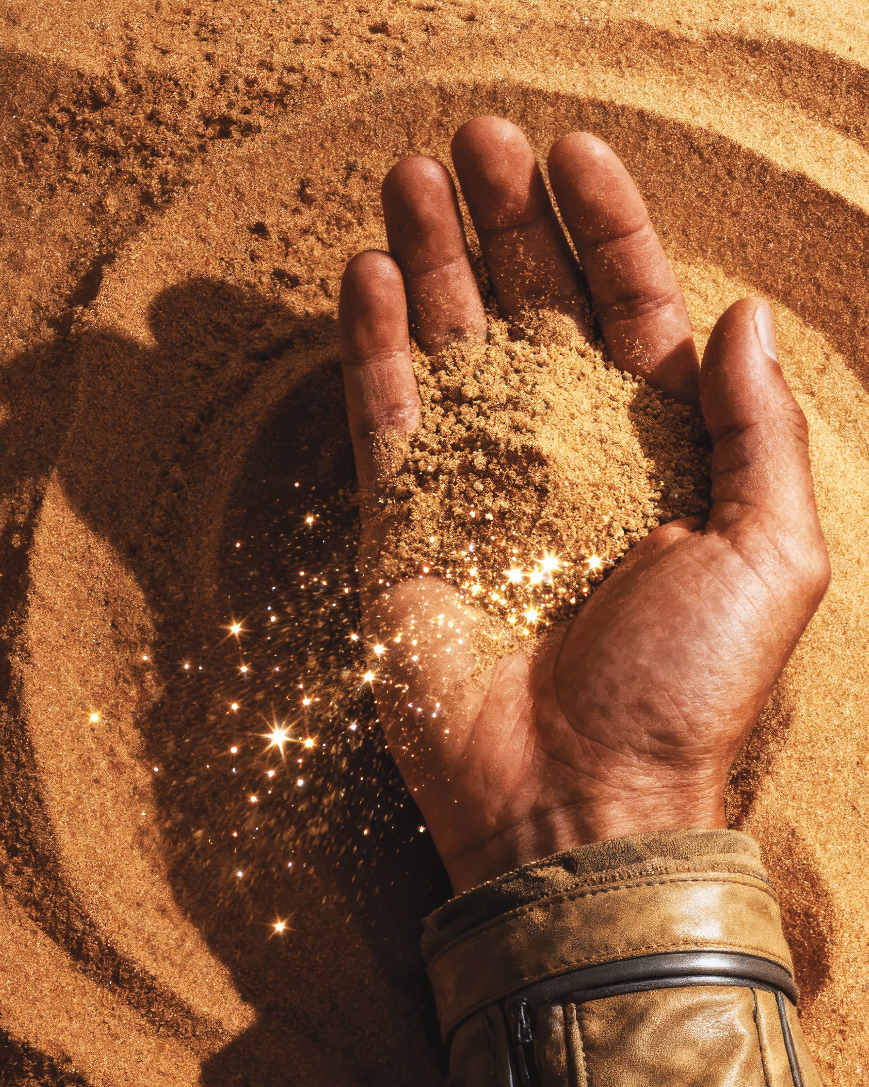 Desert Hand Poster, Dune, Sci-Fi Sand Plakater