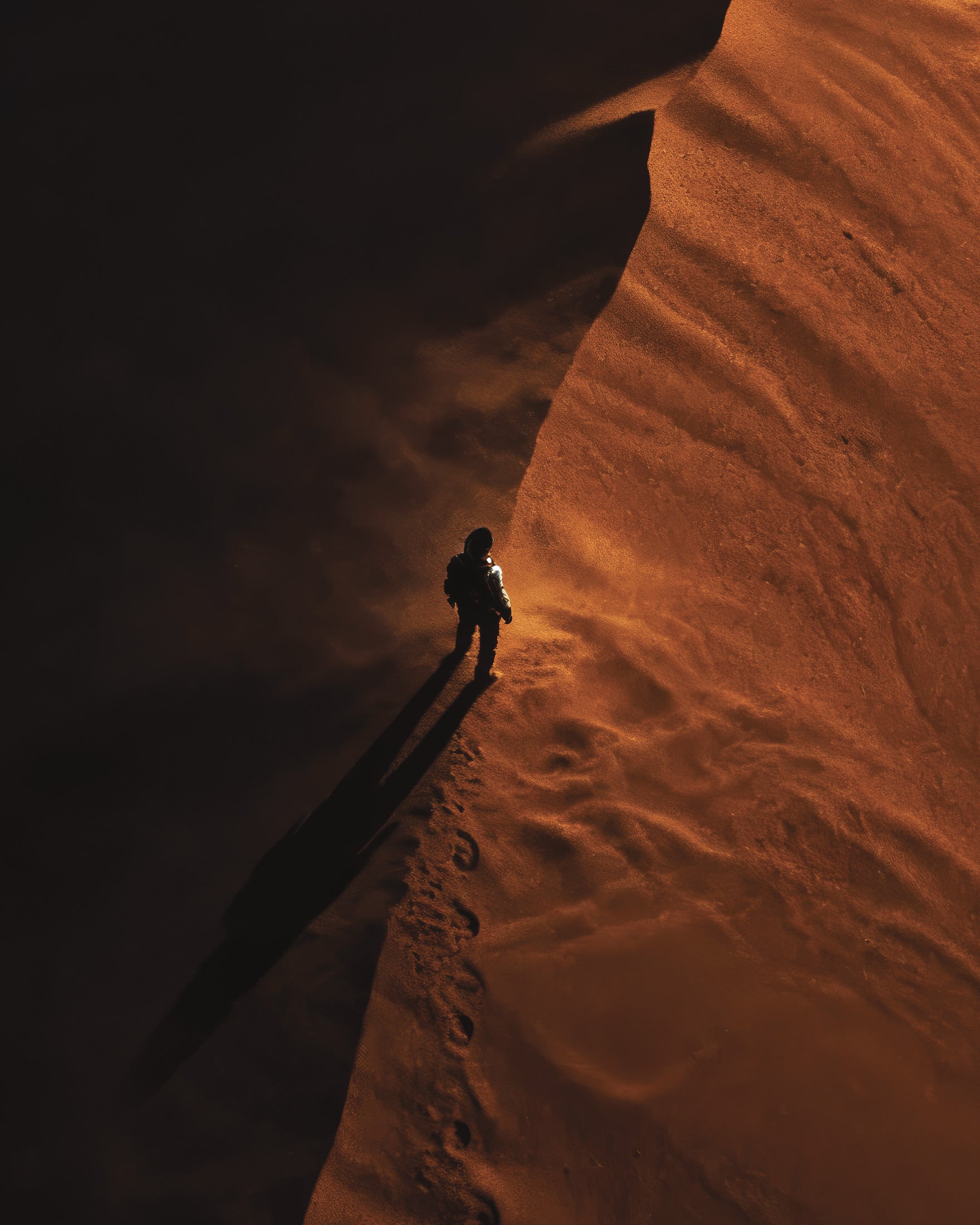 Dune Ridge Poster, Desert Horizon Plakater