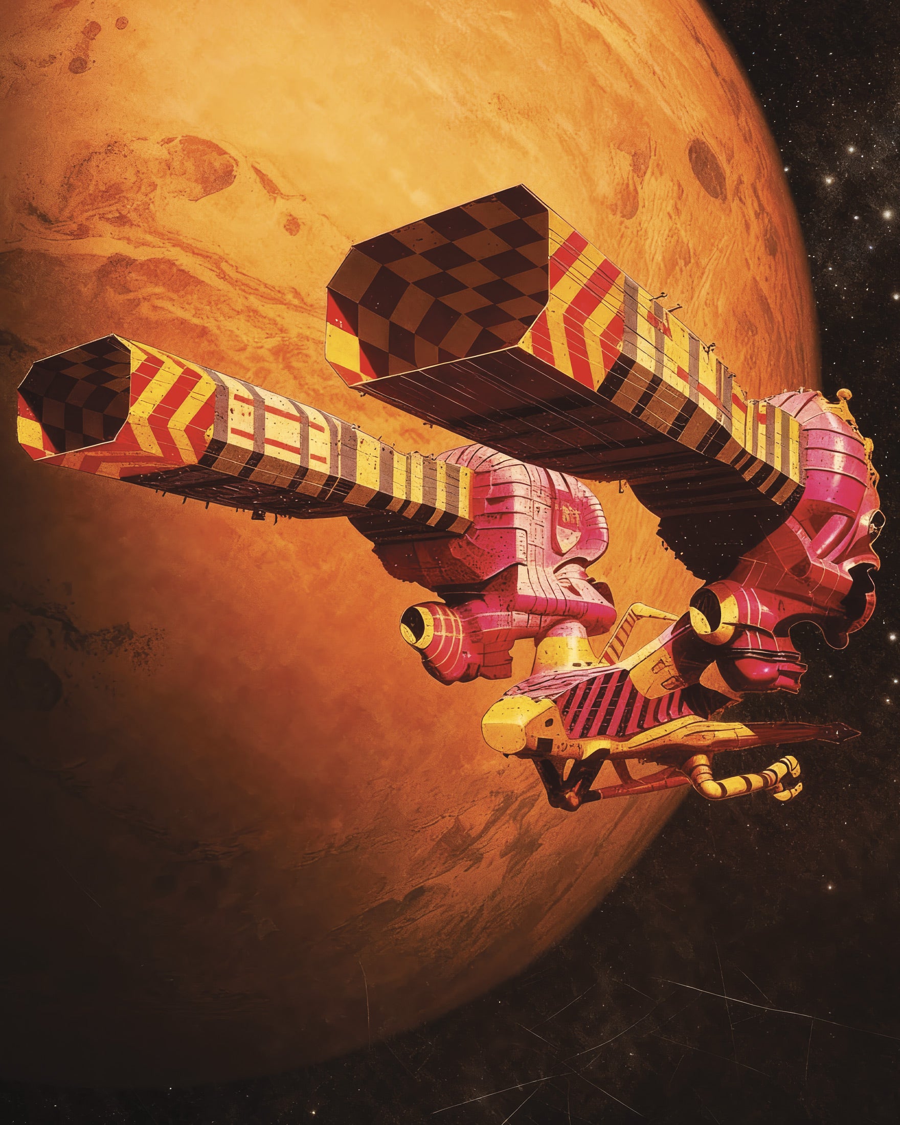 Dune af Jodorowsky Poster, Retro Sci-Fi Plakater