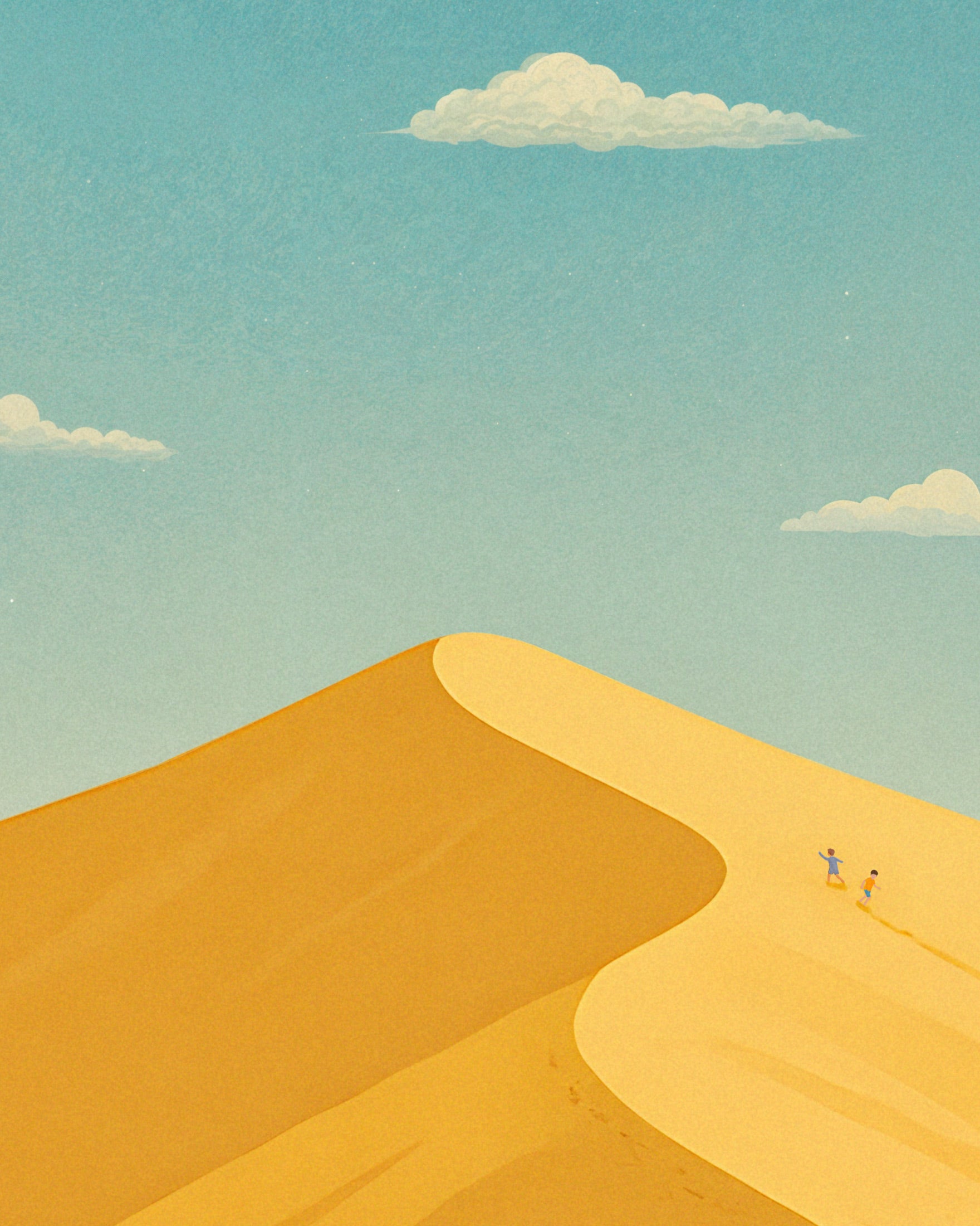 Dune de Pilat - Plakat