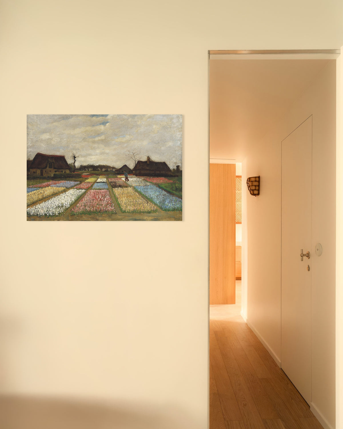 Poster af Blomsterbede i Holland (ca. 1883) af Vincent van Gogh