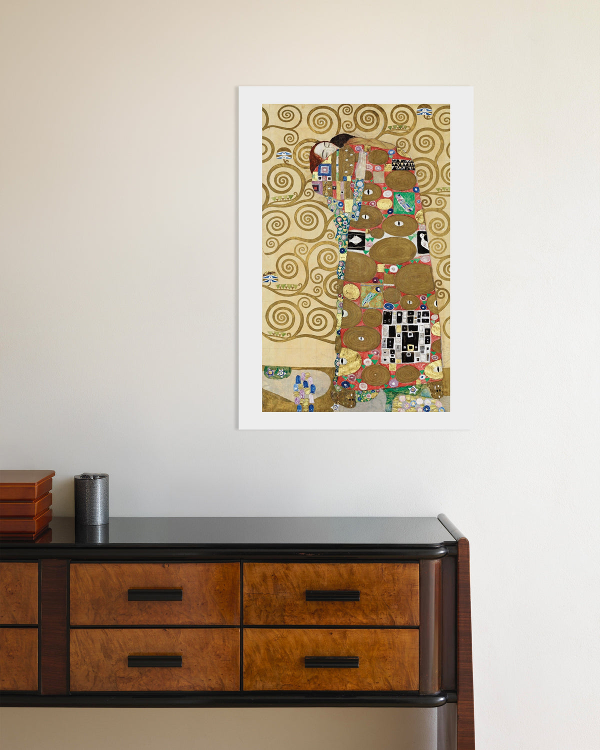 Poster af Opfyldelse, Stoclet-frisen (1910–1911) af Gustav Klimt