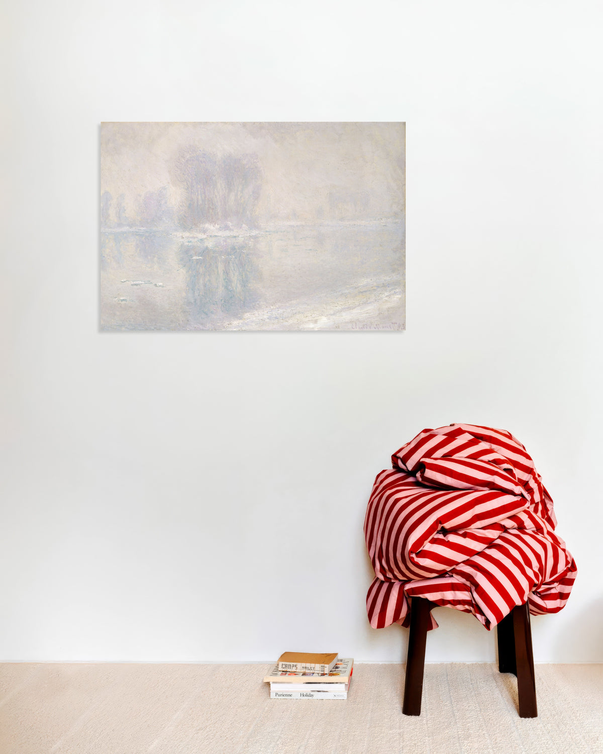 Plakat Isflager (1893) af Claude Monet