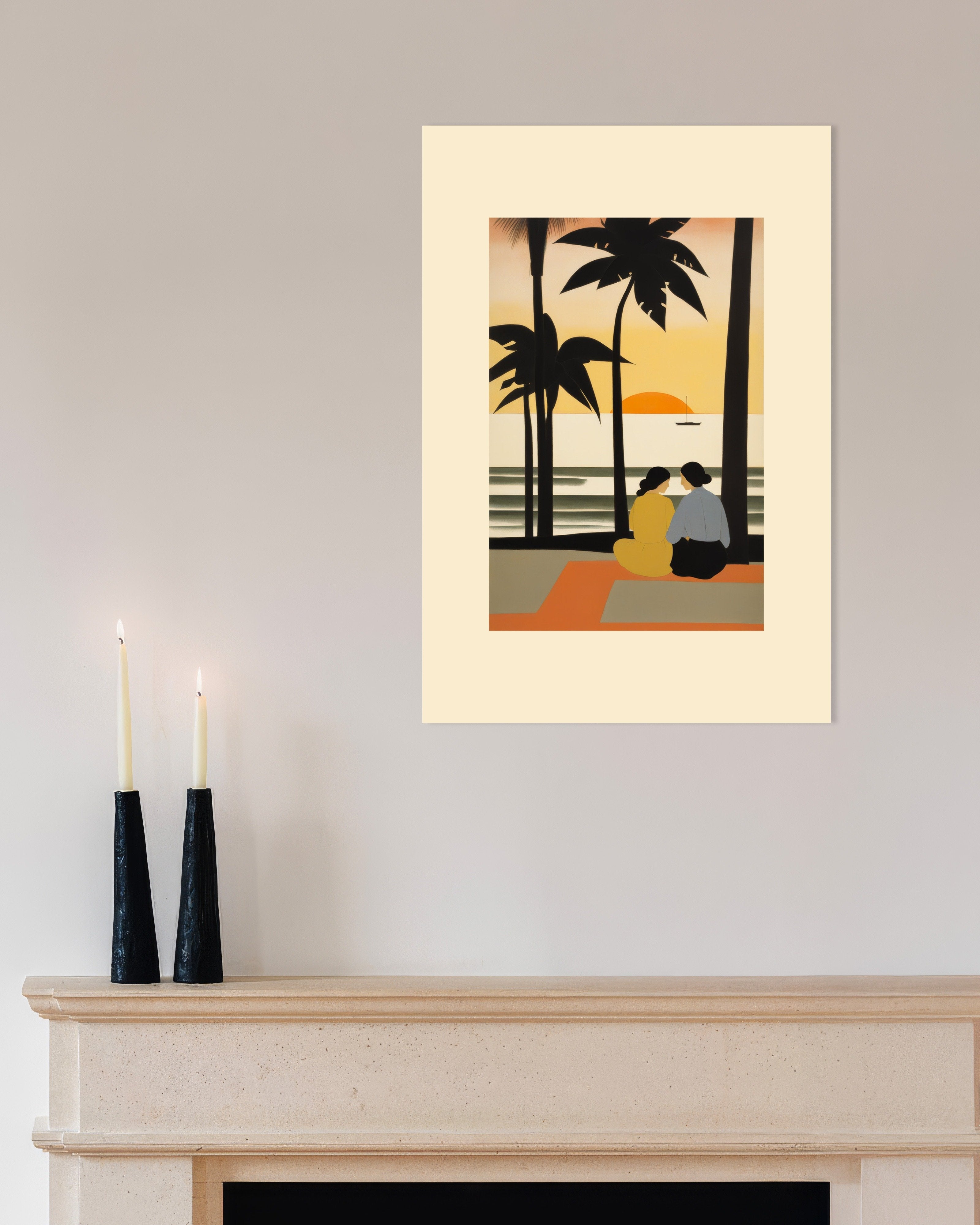 Poster of Invitation to sweetness, Baudelaire - Poster, no text