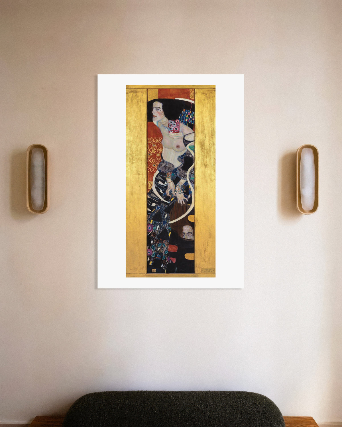 Plakat Judith II (1909) af Gustav Klimt