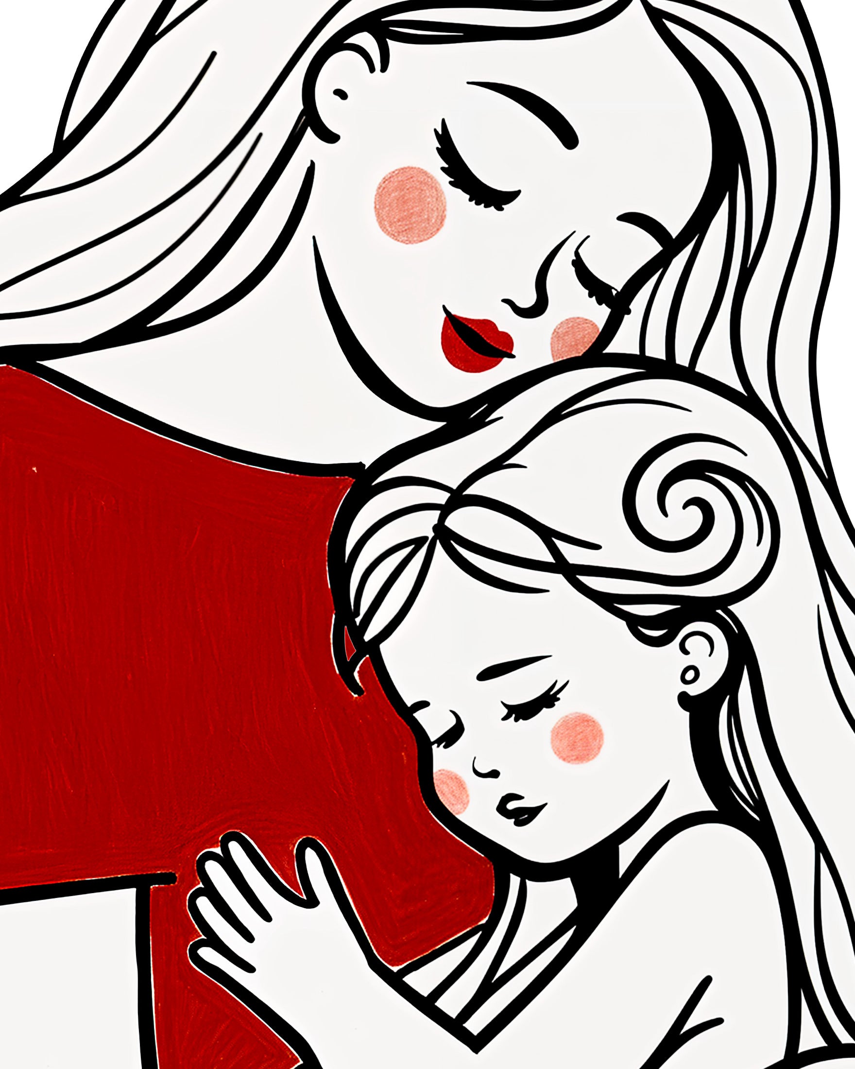 Glad mors dag gave, Mor er den største lykke - Plakat