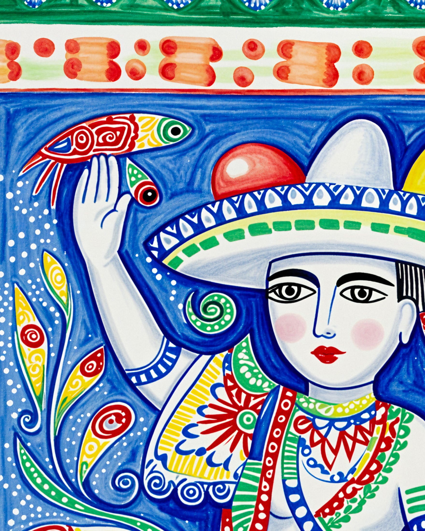 Mexicansk kunst, folklore, danseren - Plakat
