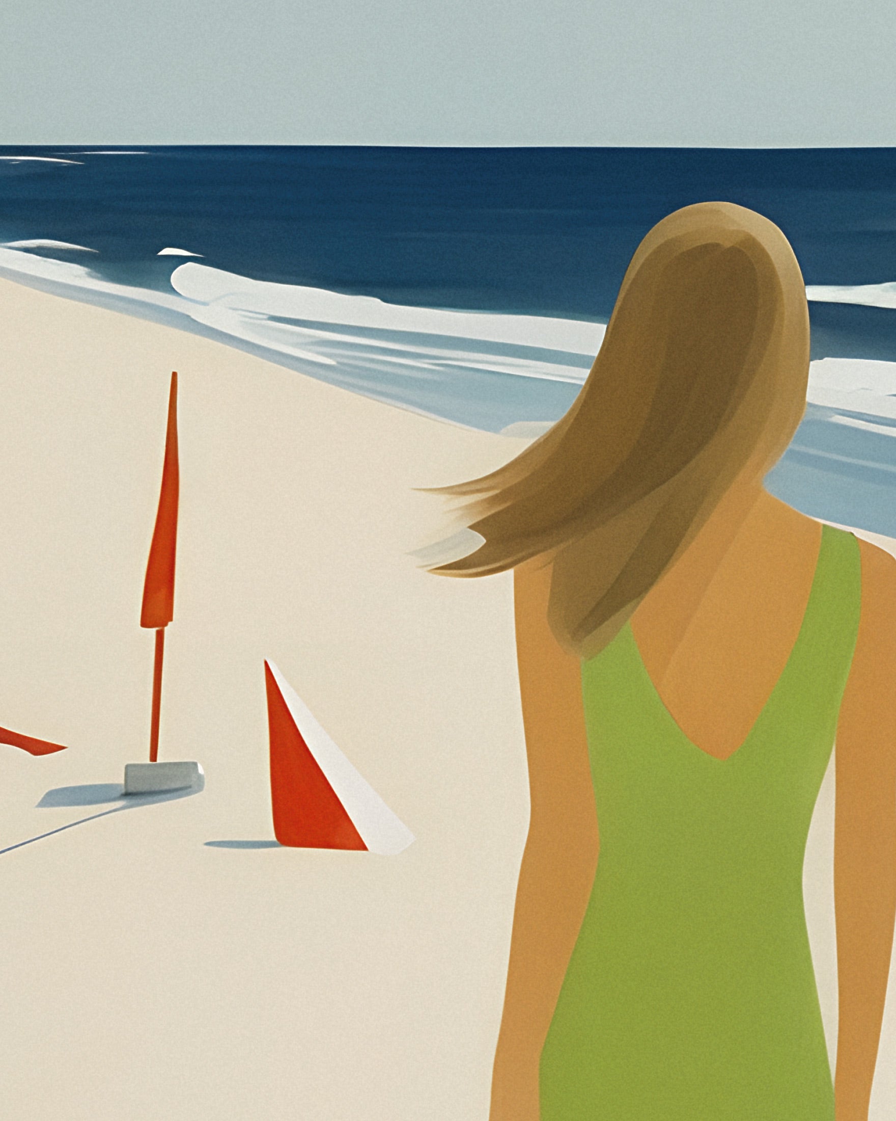 Vi Får Vores Sommer - Strandbrise Plakater