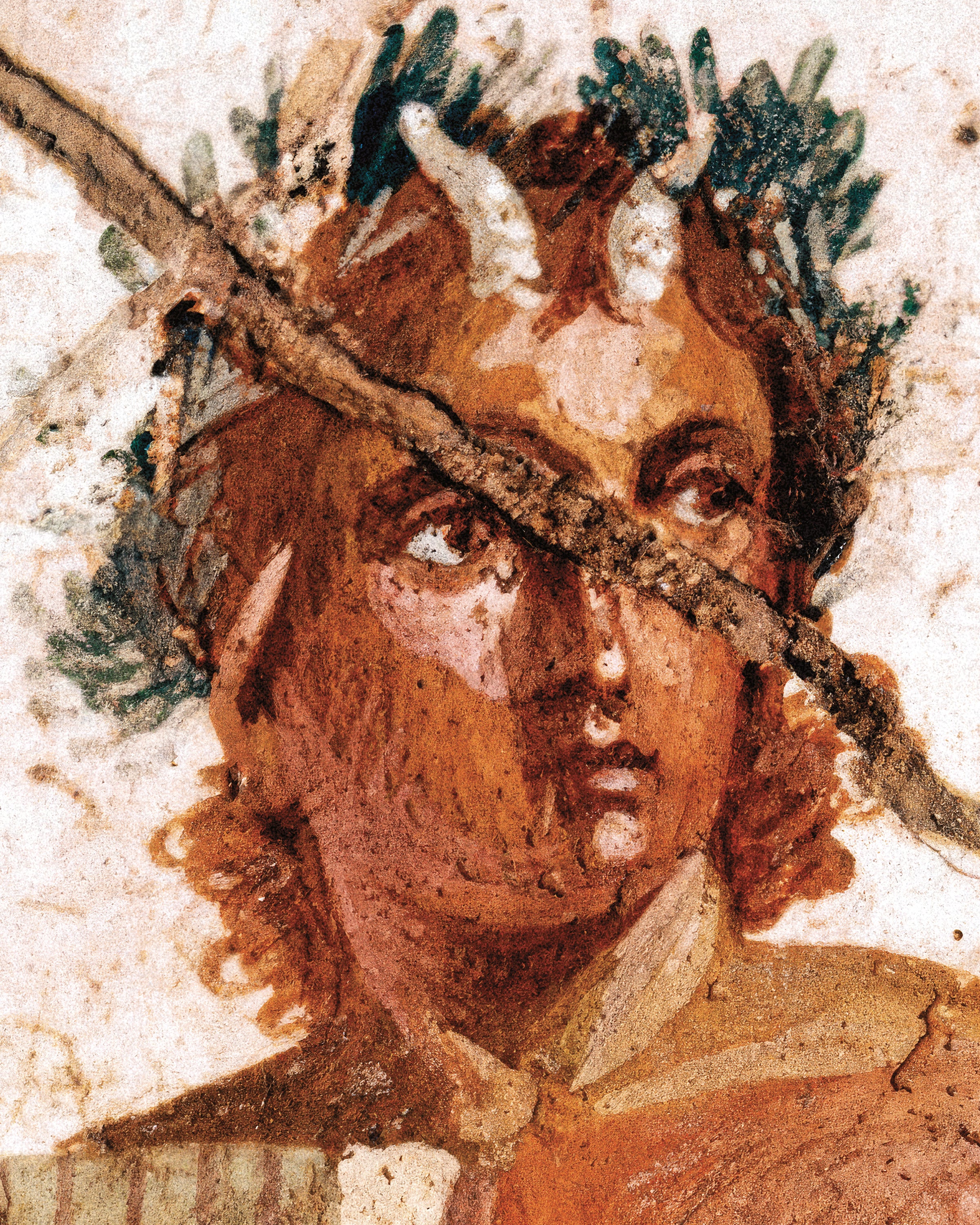 Pan musiker fresko poster