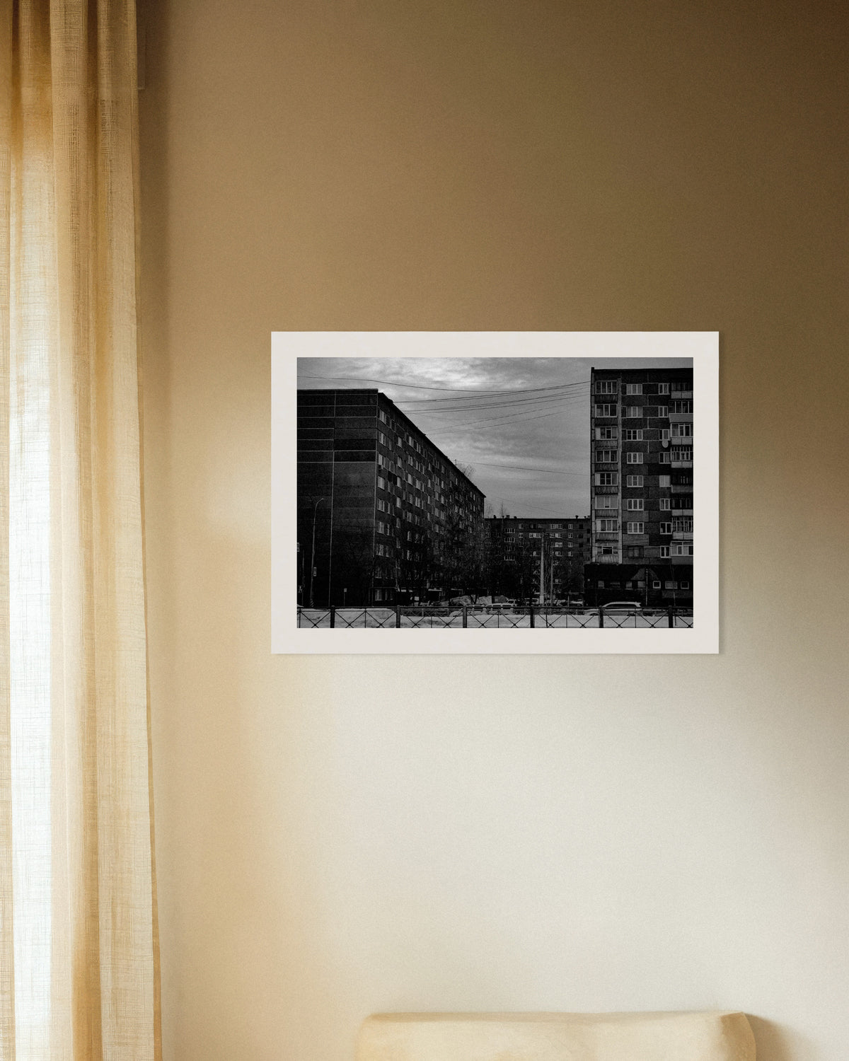 Plakat »Elementbyggeri om vinteren«