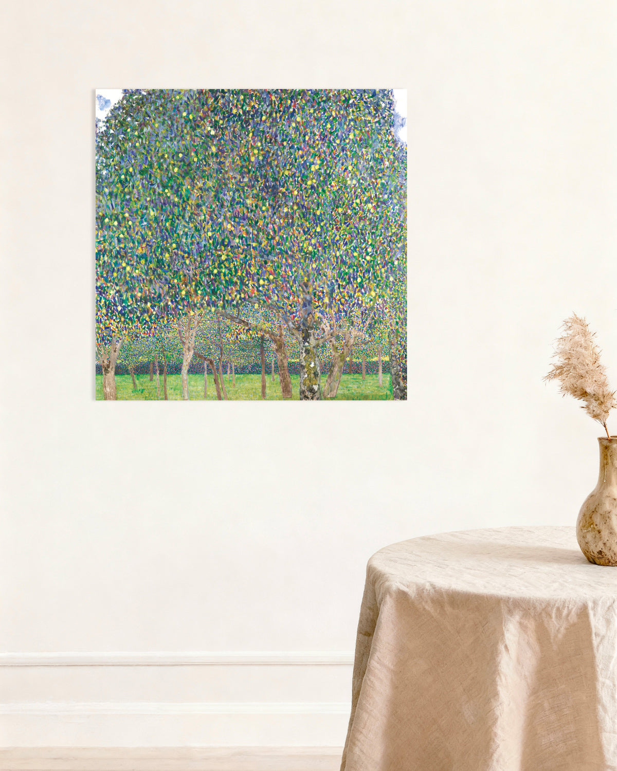 Plakat Pæretræet (1903) af Gustav Klimt
