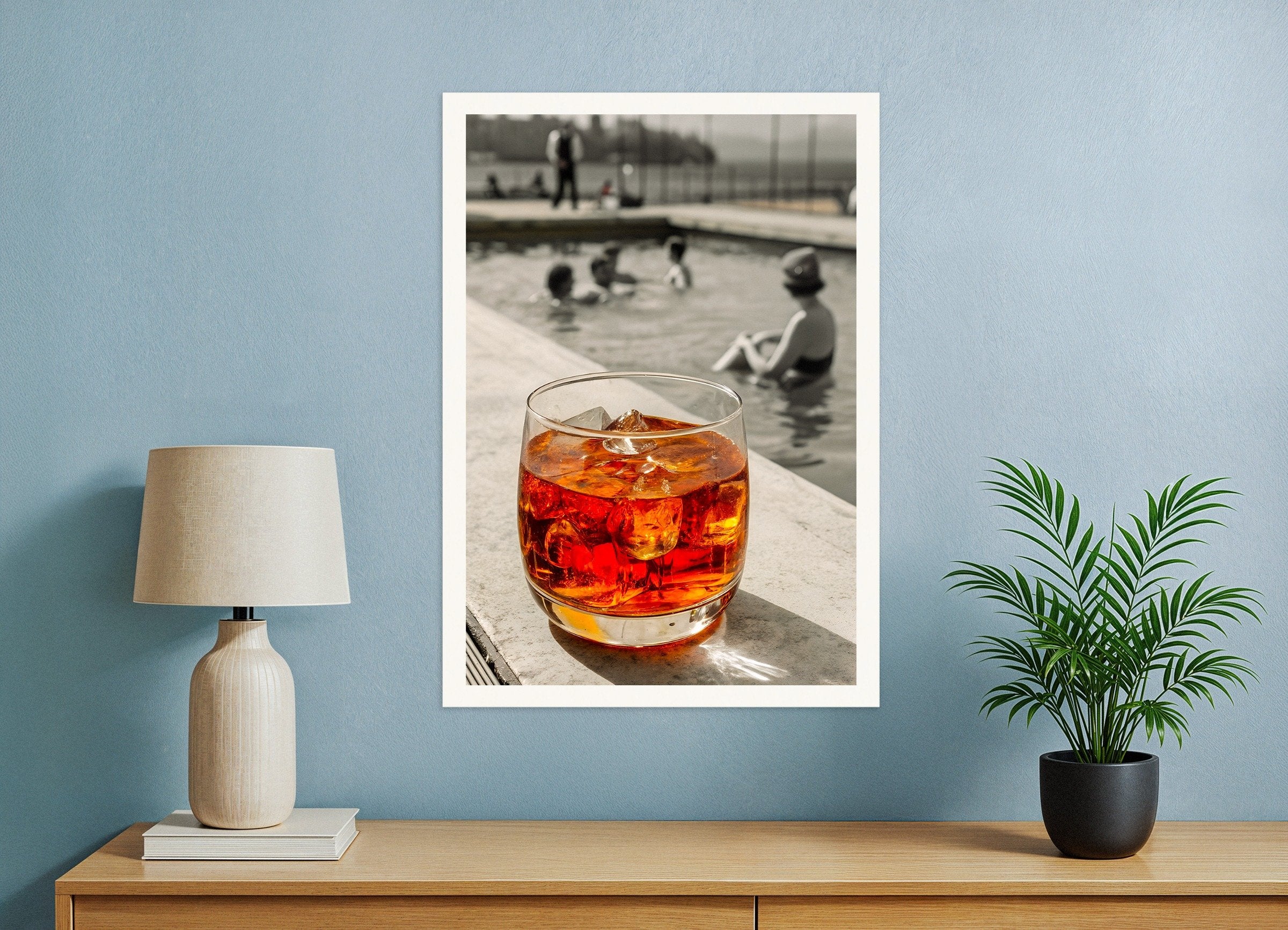 Poster of Poolside Cocktail Poster