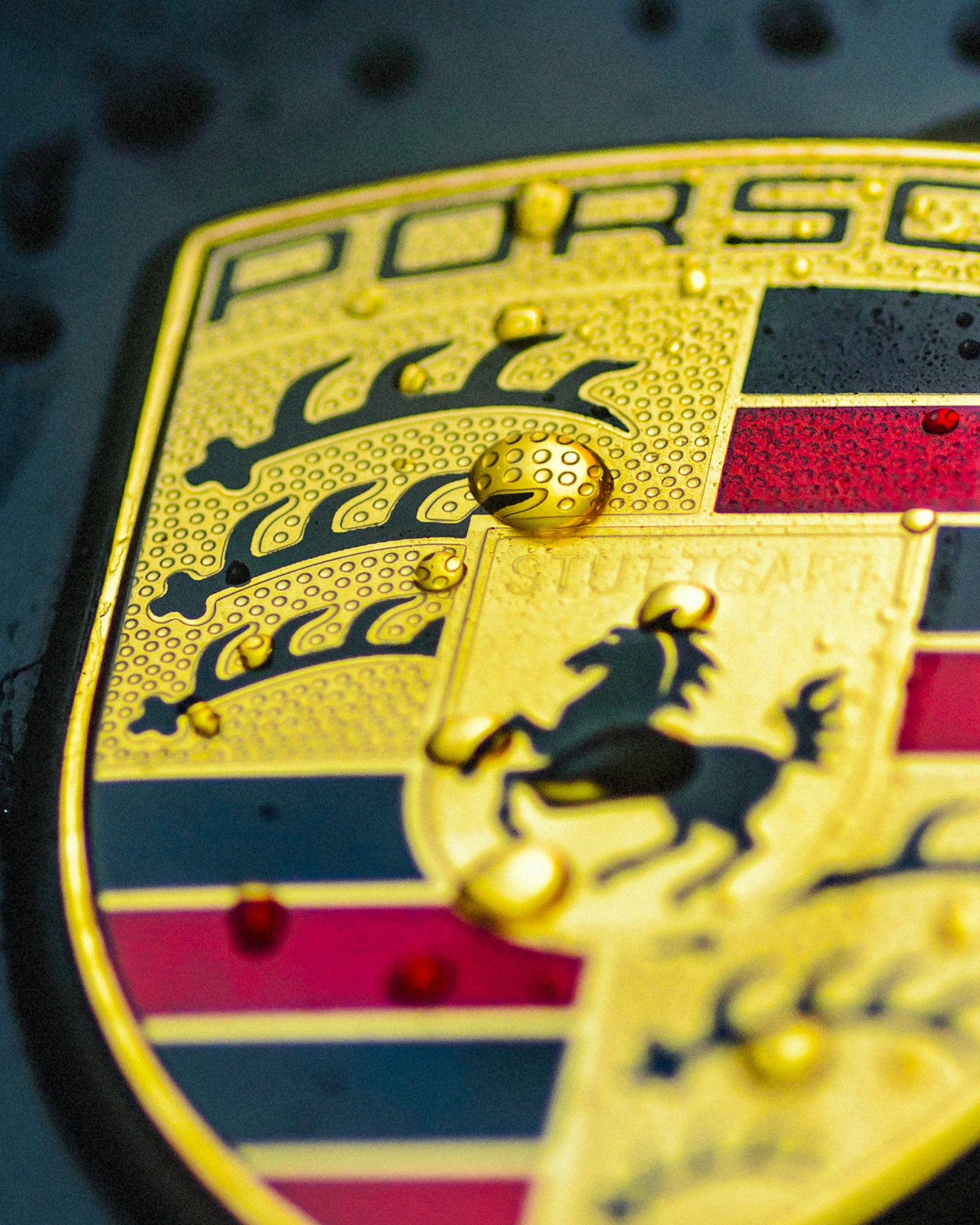Porsche logo - Kunsttryk