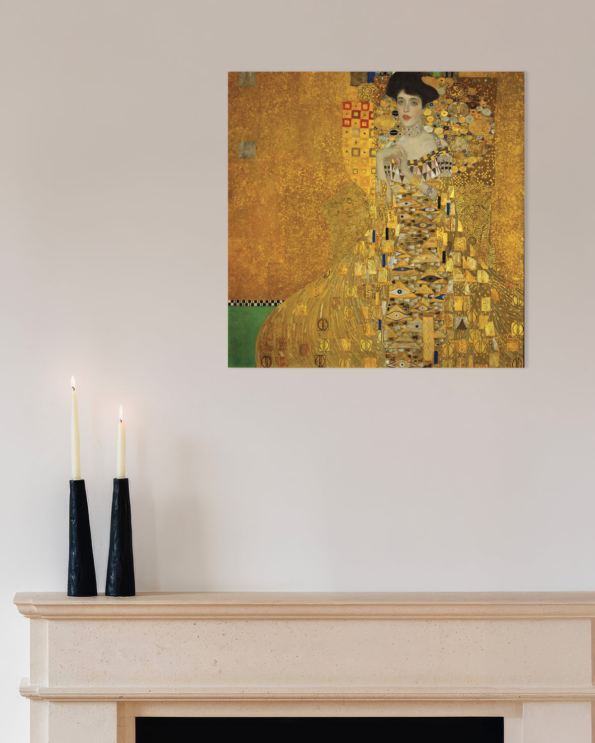 Plakat Portræt af Adele Bloch-Bauer I (1907) af Gustav Klimt