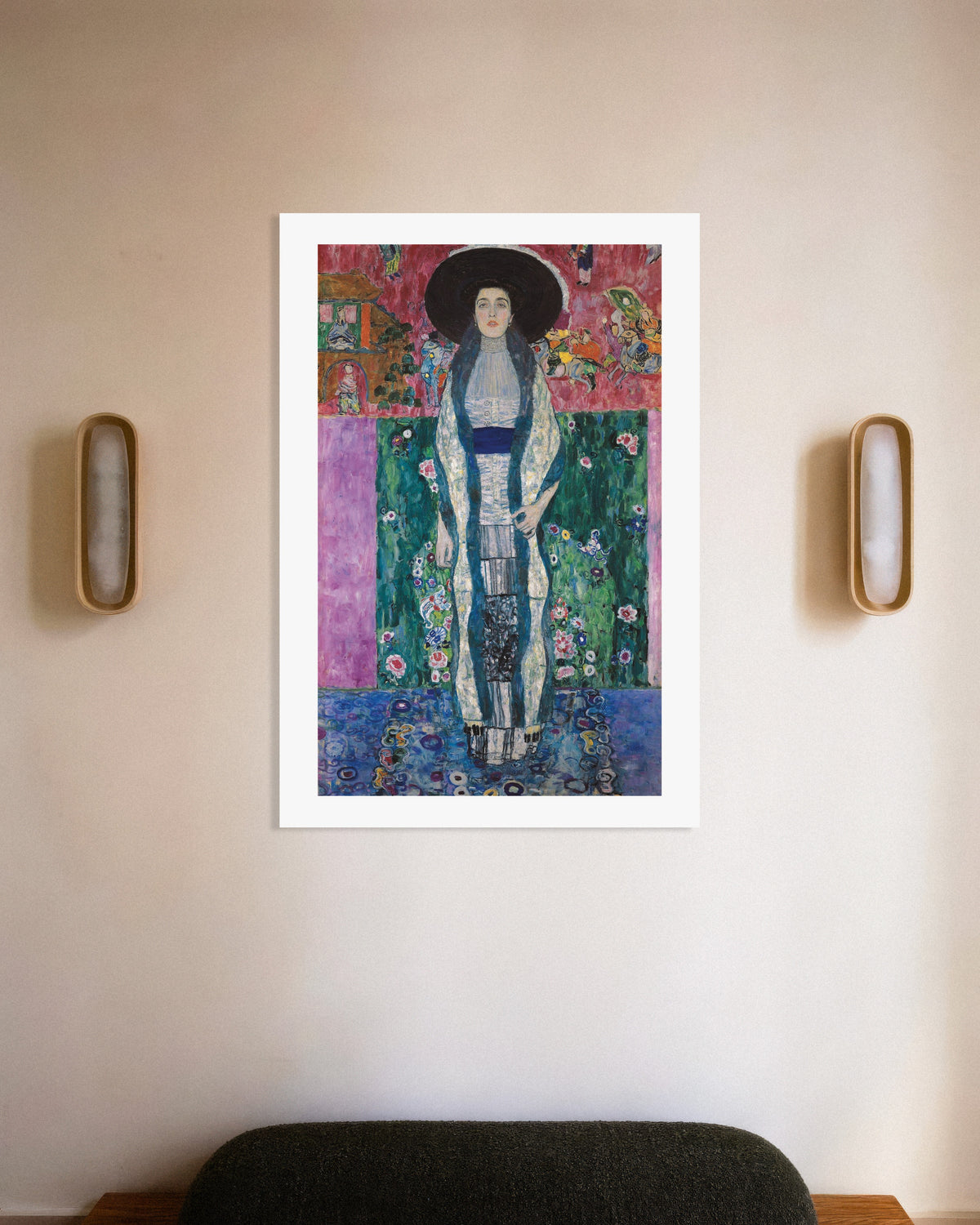 Plakat Portræt af Adele Bloch-Bauer II (1912) af Gustav Klimt