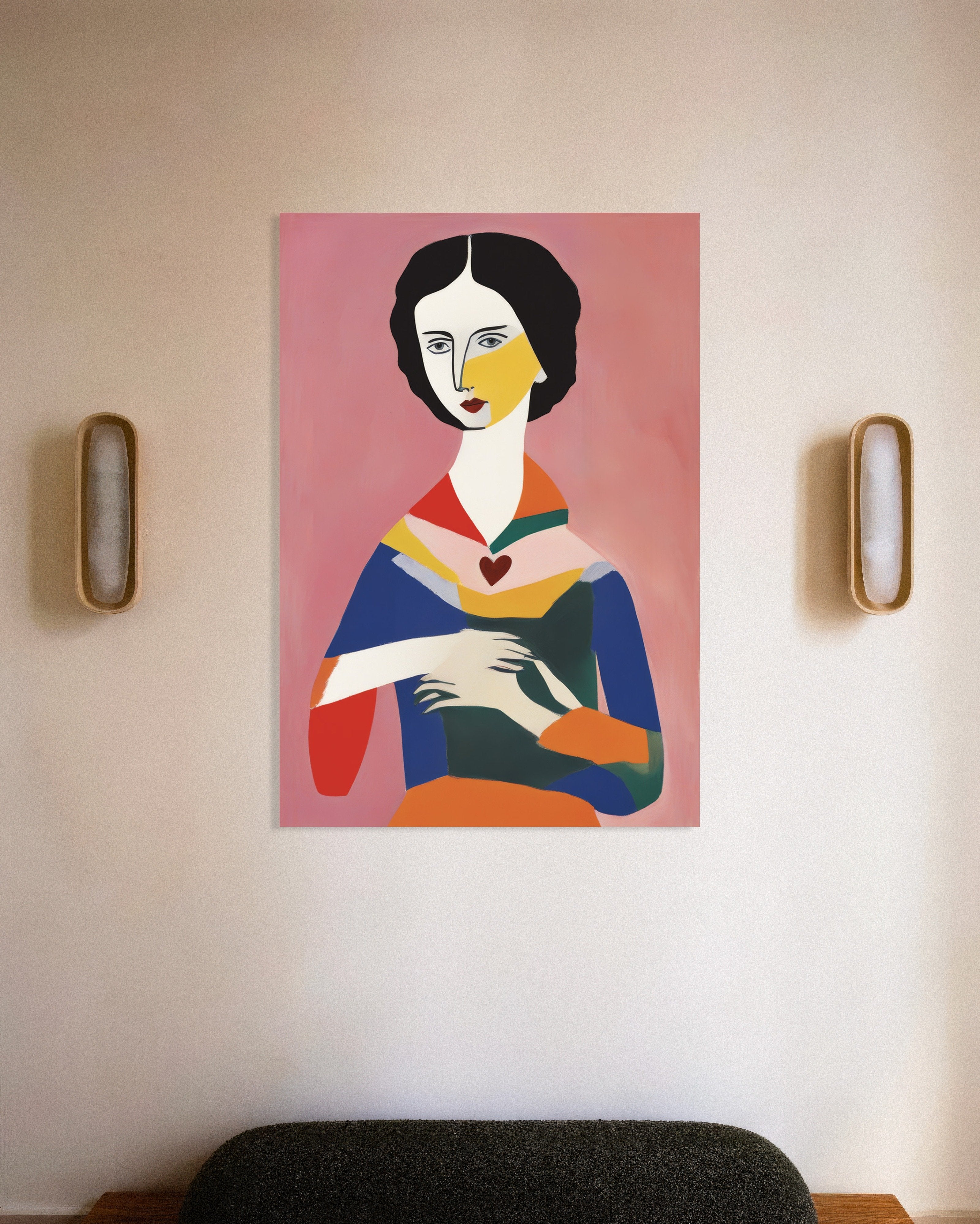 Poster of Portrait of Natasha art print