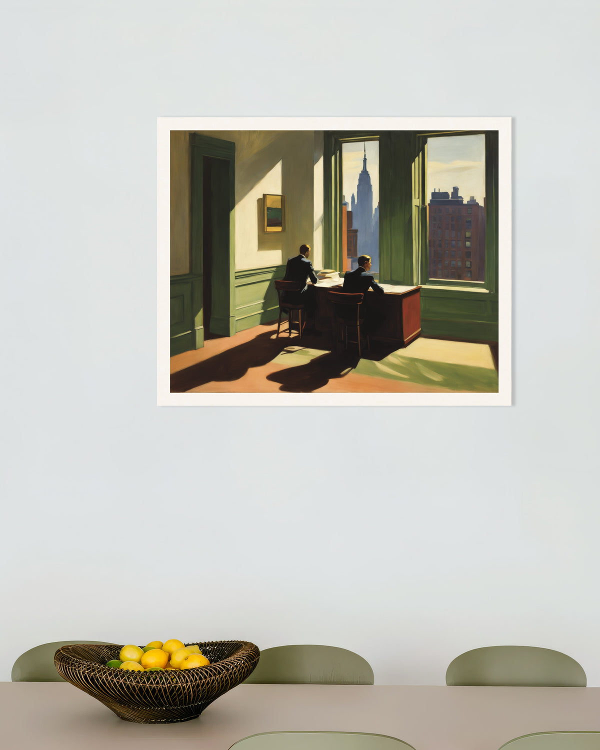Poster med Realistisk amerikansk maleri fra det 20. århundrede