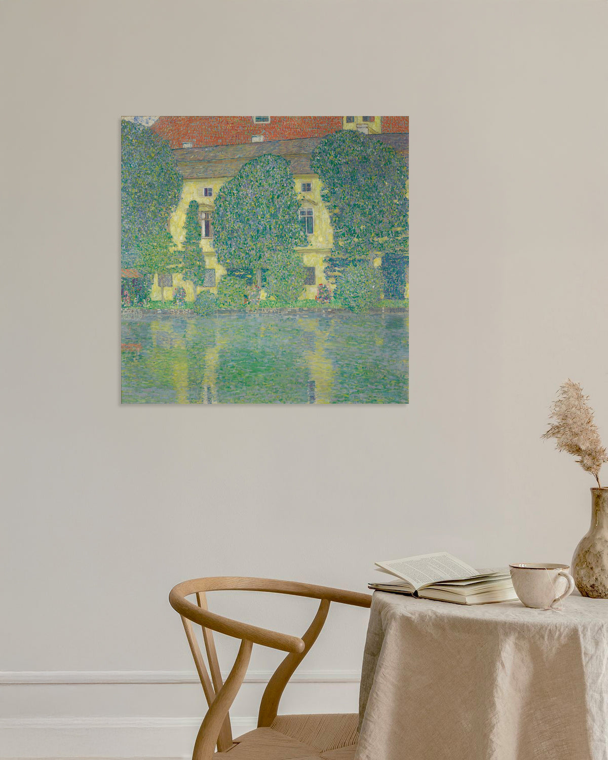 Poster af Schloss Kammer ved Attersee III (1910) af Gustav Klimt