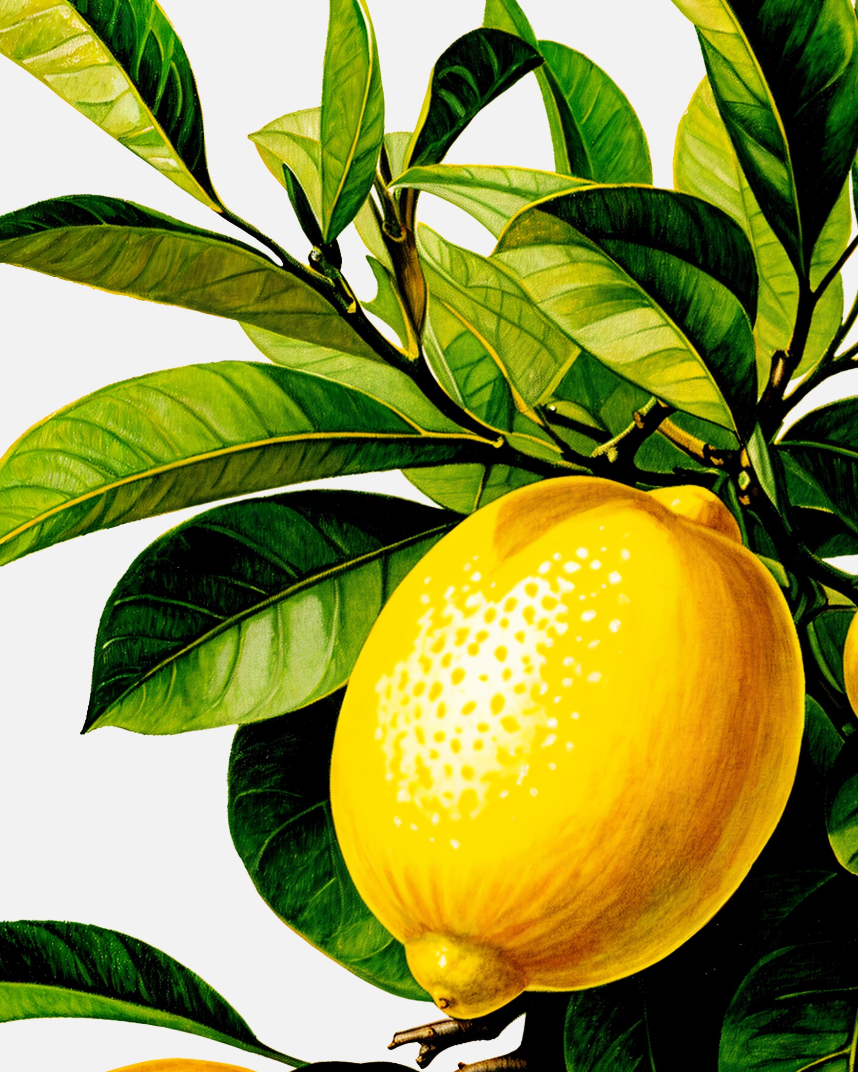 Citroner fra Sorrento - Amalfikysten 02 - Plakat