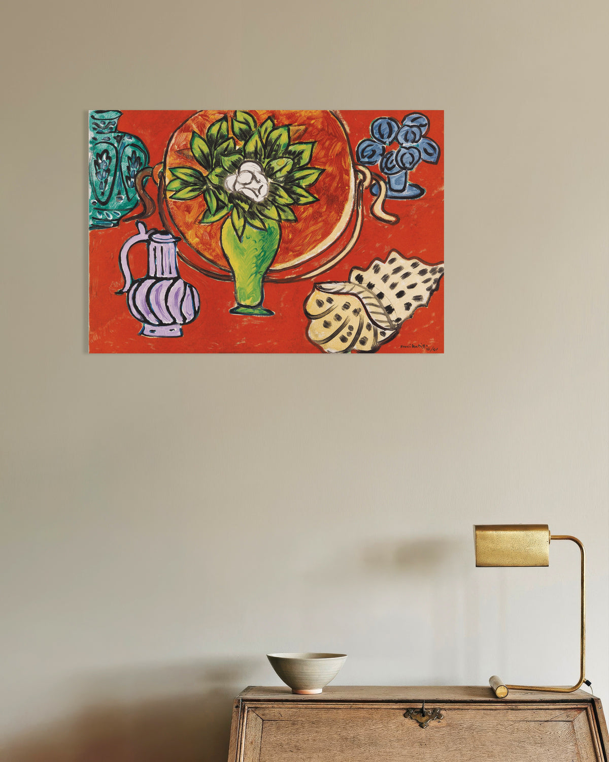 Poster af Stilleben med magnolia (1941) af Henri Matisse