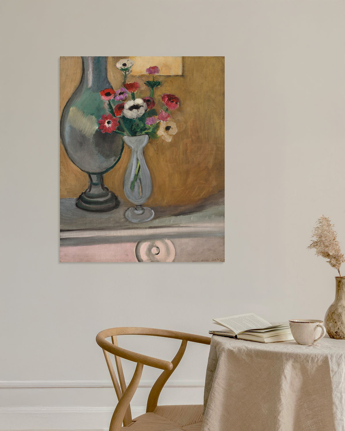 Poster med Anemonbuketten (1918) af Henri Matisse