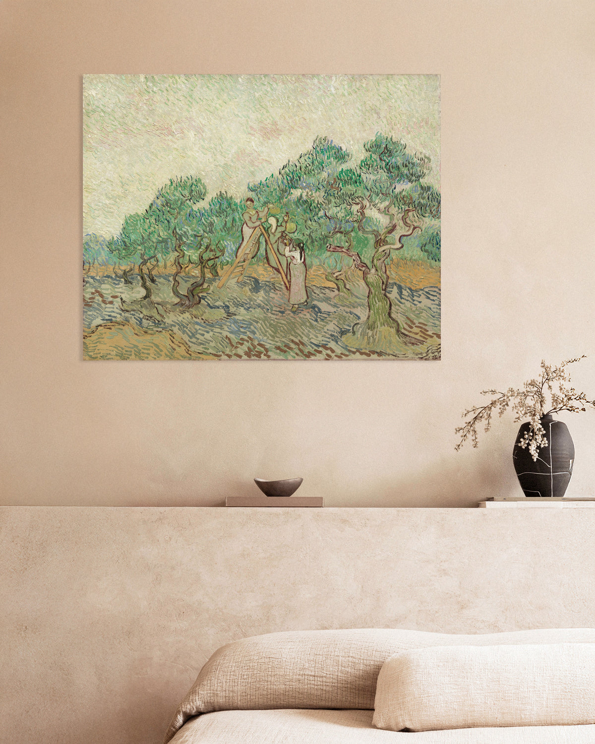 Poster med Olivengården (1889) af Vincent van Gogh