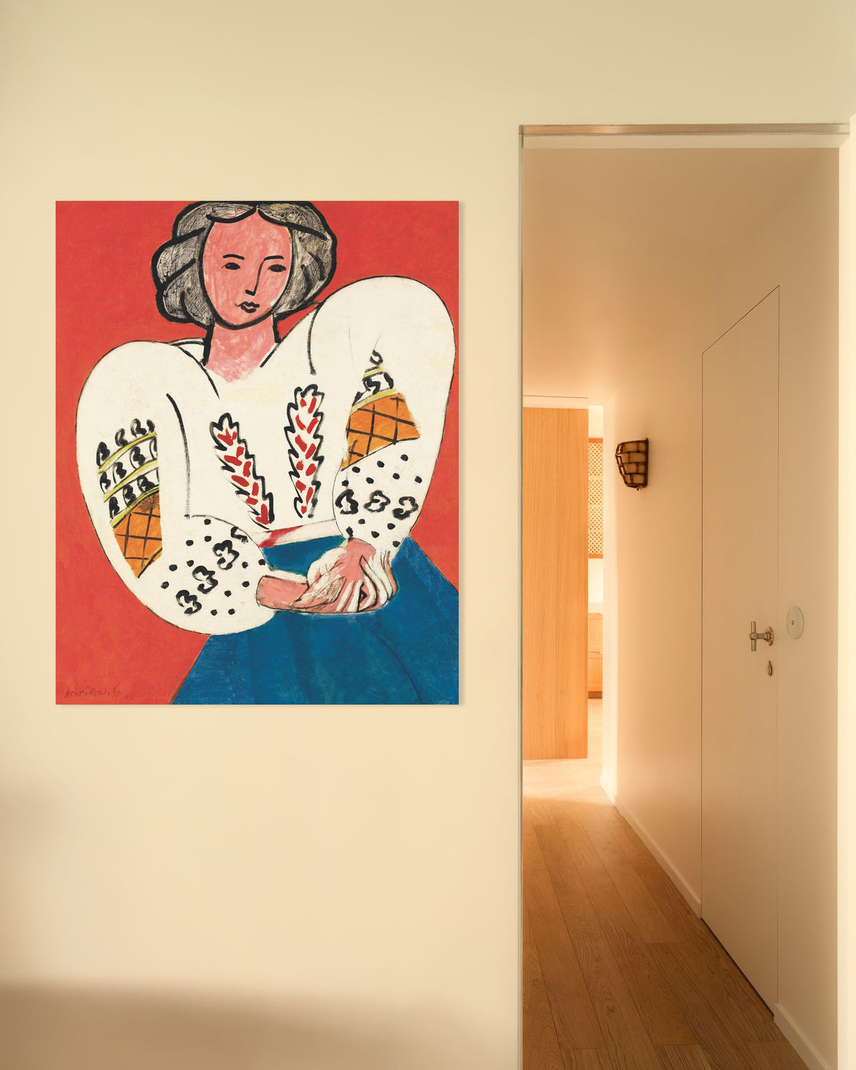 Poster af Den rumænske bluse (1940) af Henri Matisse