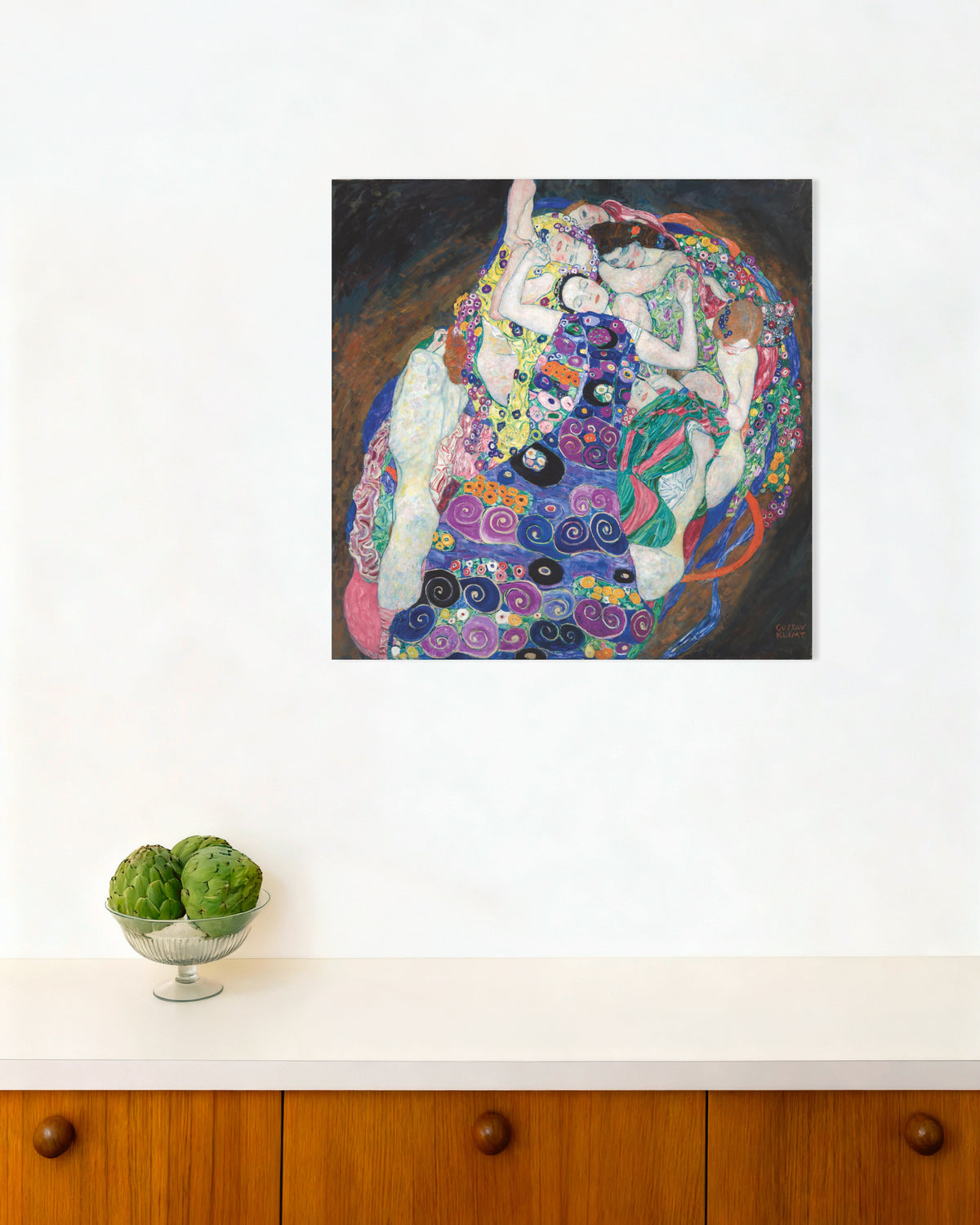 Plakat Jomfruen (1913) af Gustav Klimt