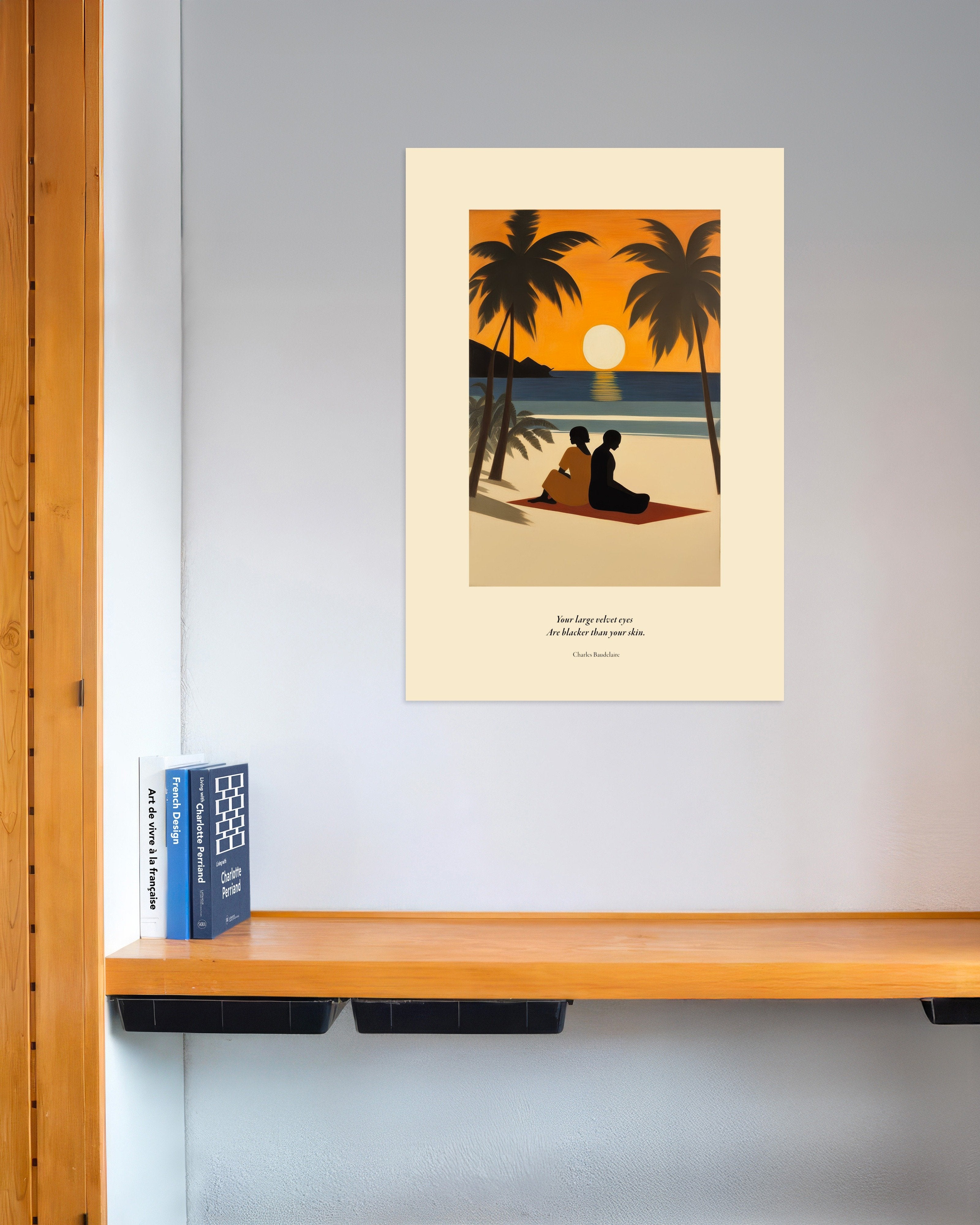 Poster of Velvet eyes, Baudelaire