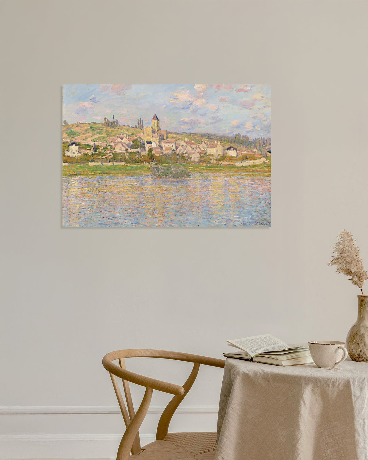 Plakat Vétheuil af Claude Monet