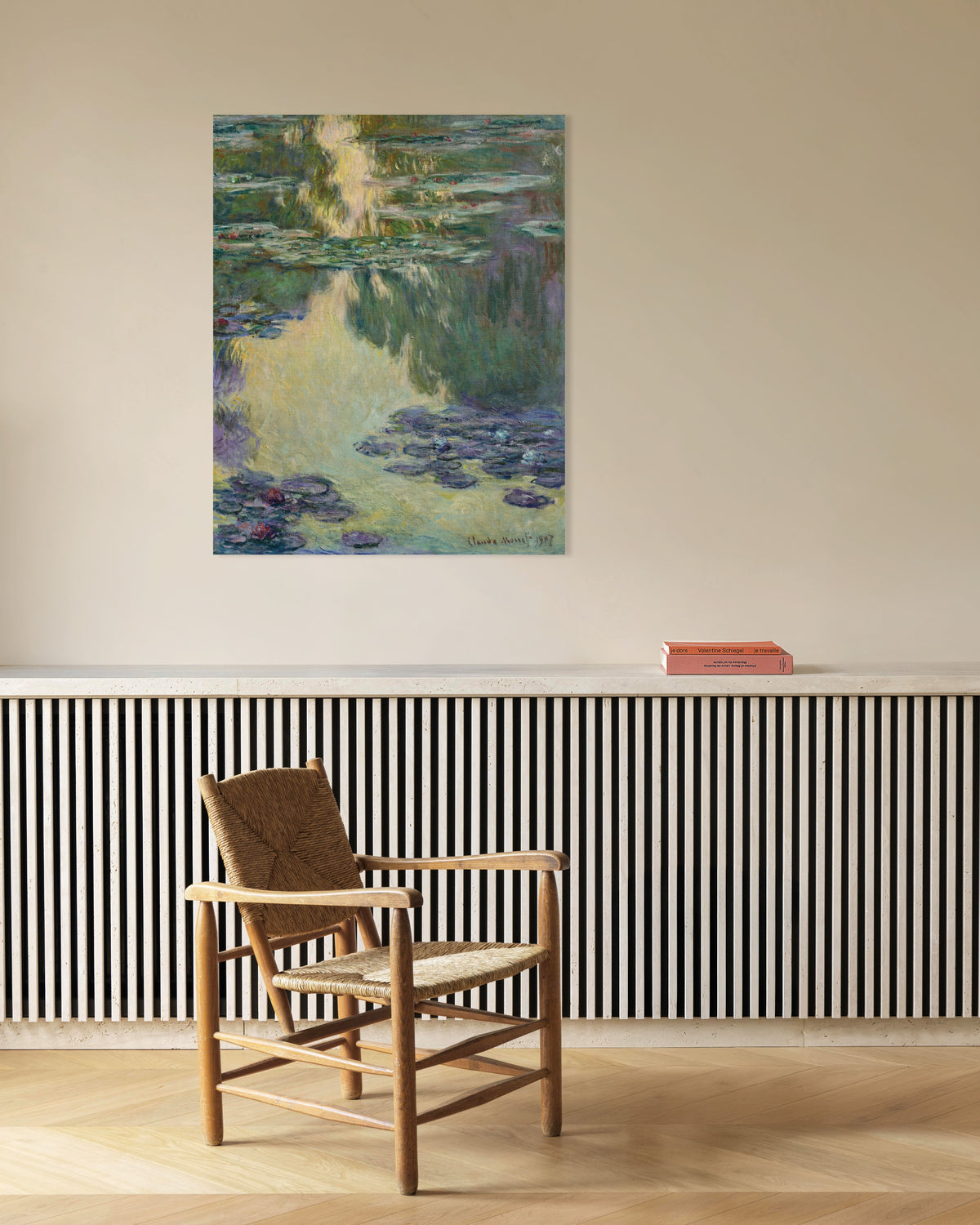 Plakat Åkander (1907) af Claude Monet