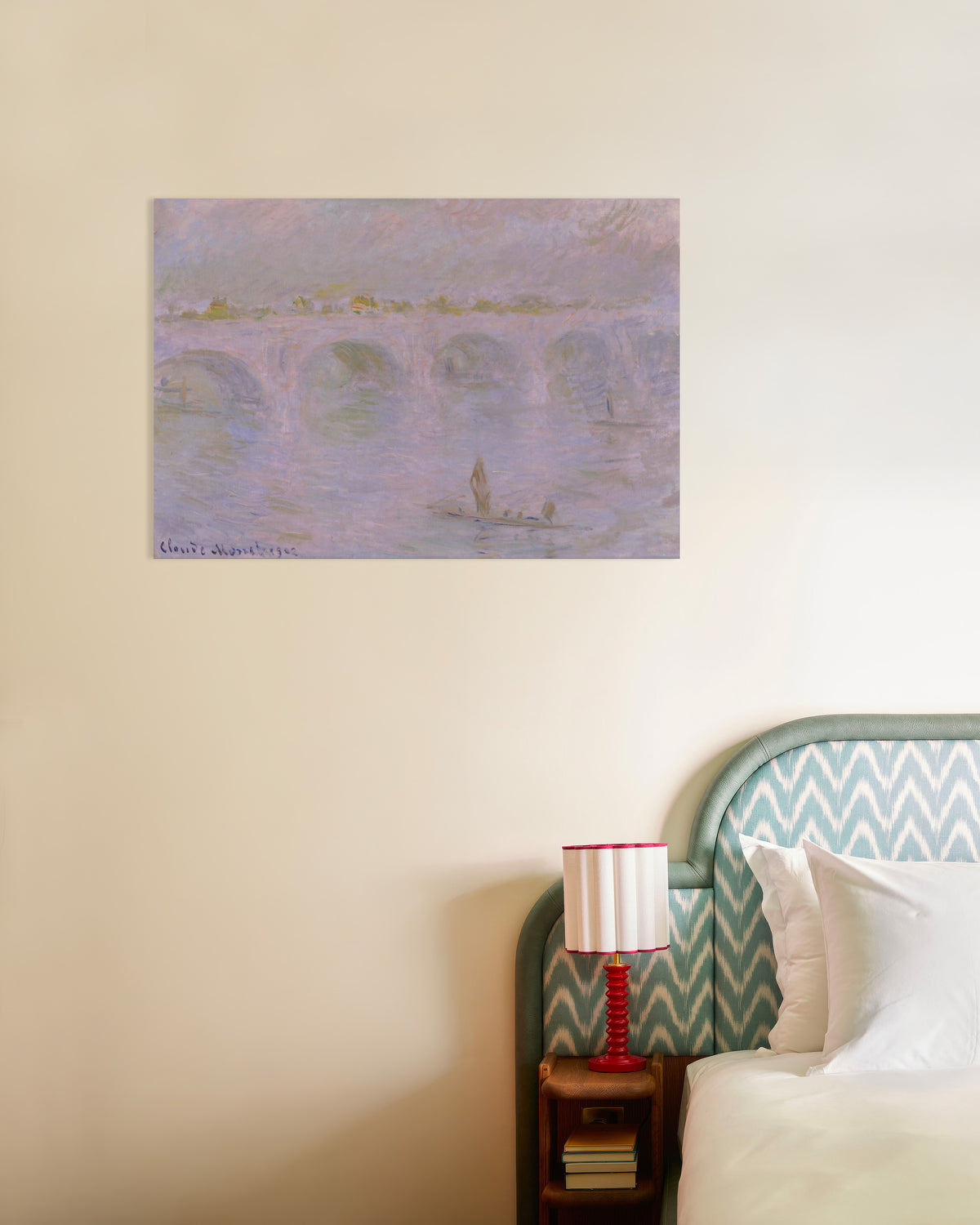 Plakat Waterloo Bridge, London (1902) af Claude Monet