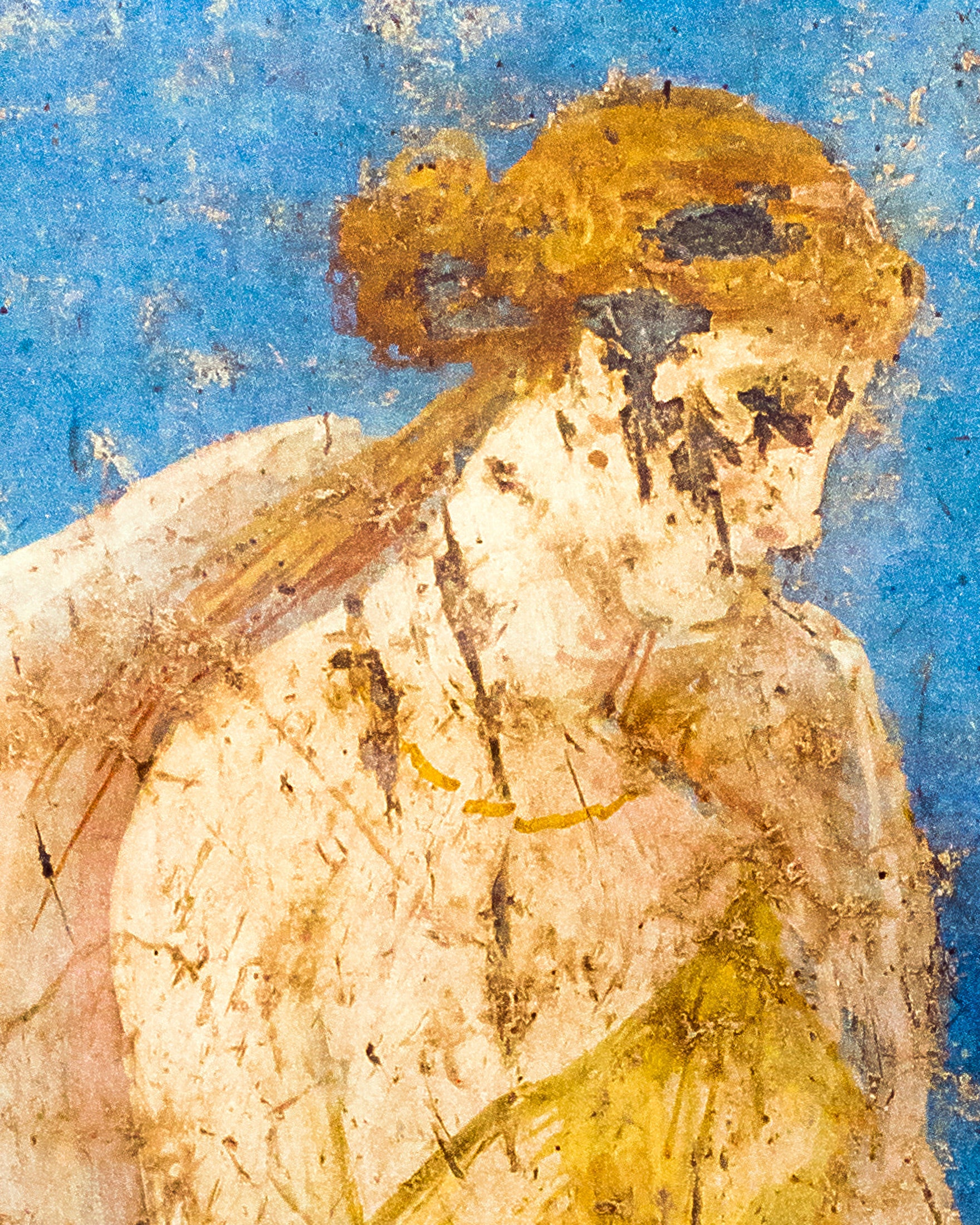 Artemis Vægmaleri – Romersk Mural Plakat