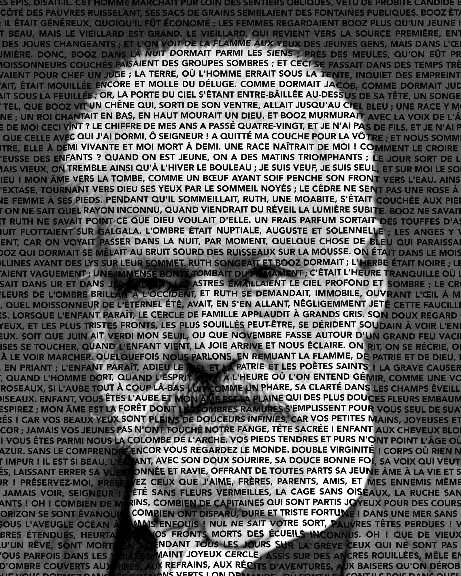 Victor Hugo - Det Overvejelser Typografiske Portræt