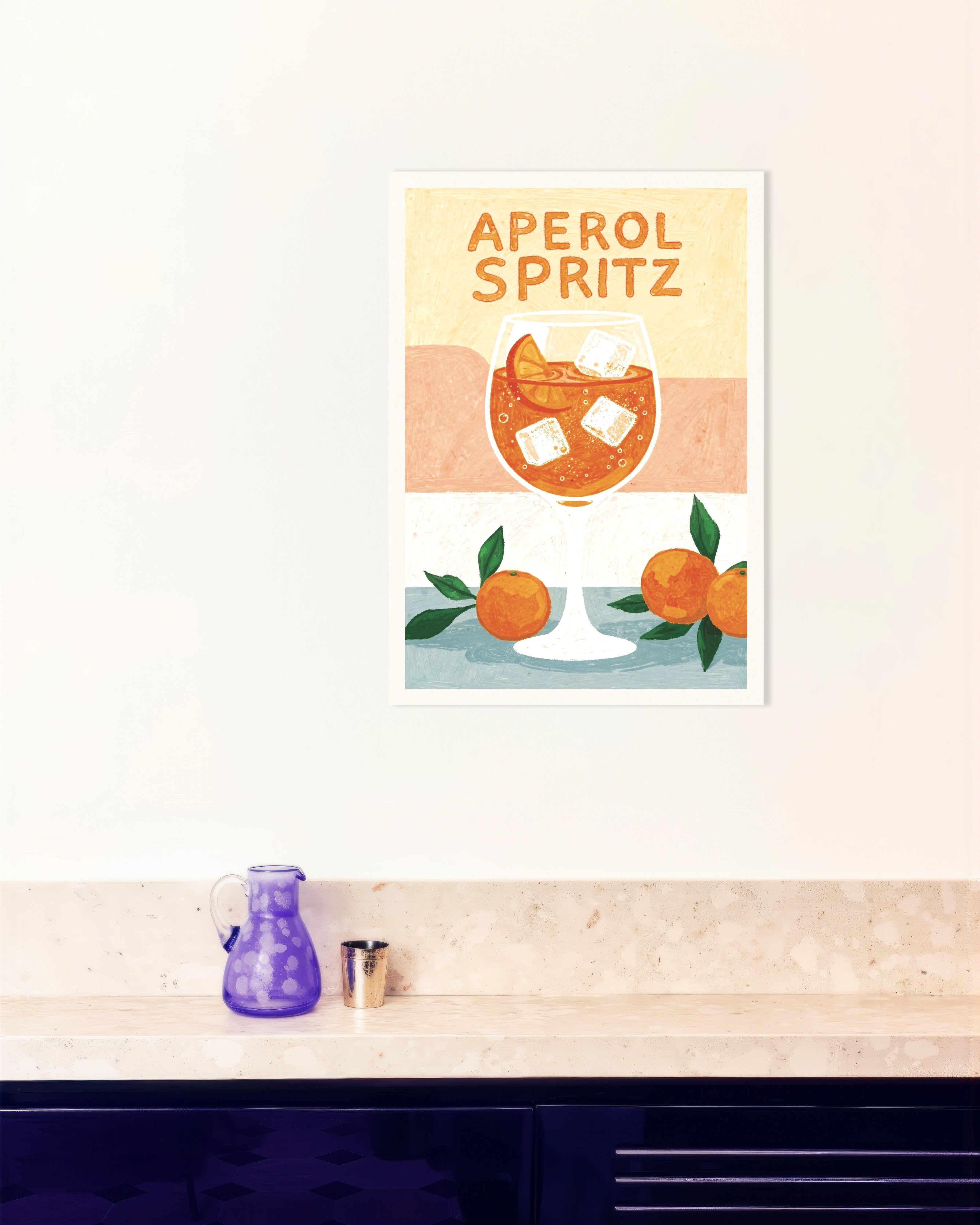 Poster of Aperol Spritz - Citrus Cocktail Poster