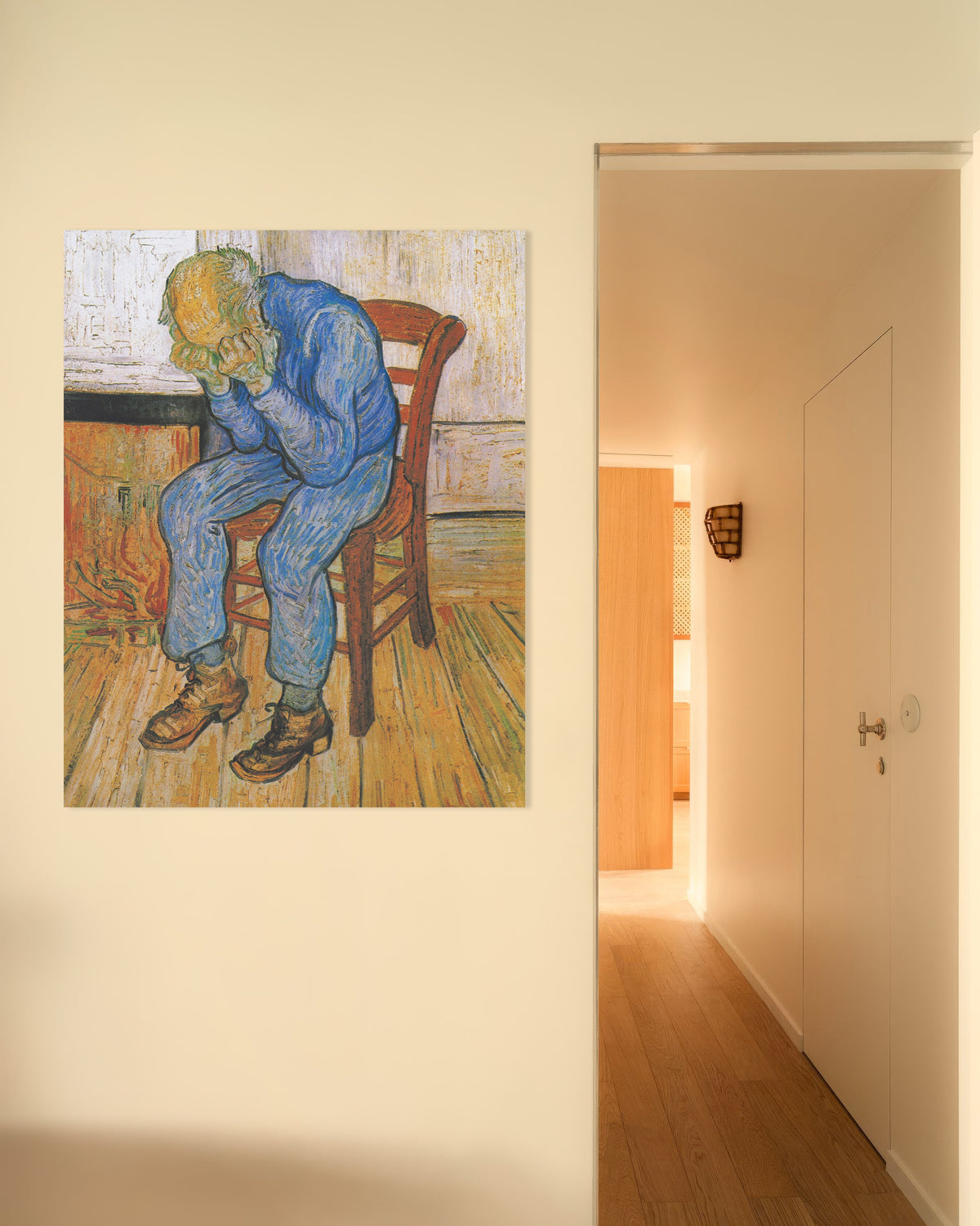 Poster af Ved evighedens port (1890) af Vincent van Gogh