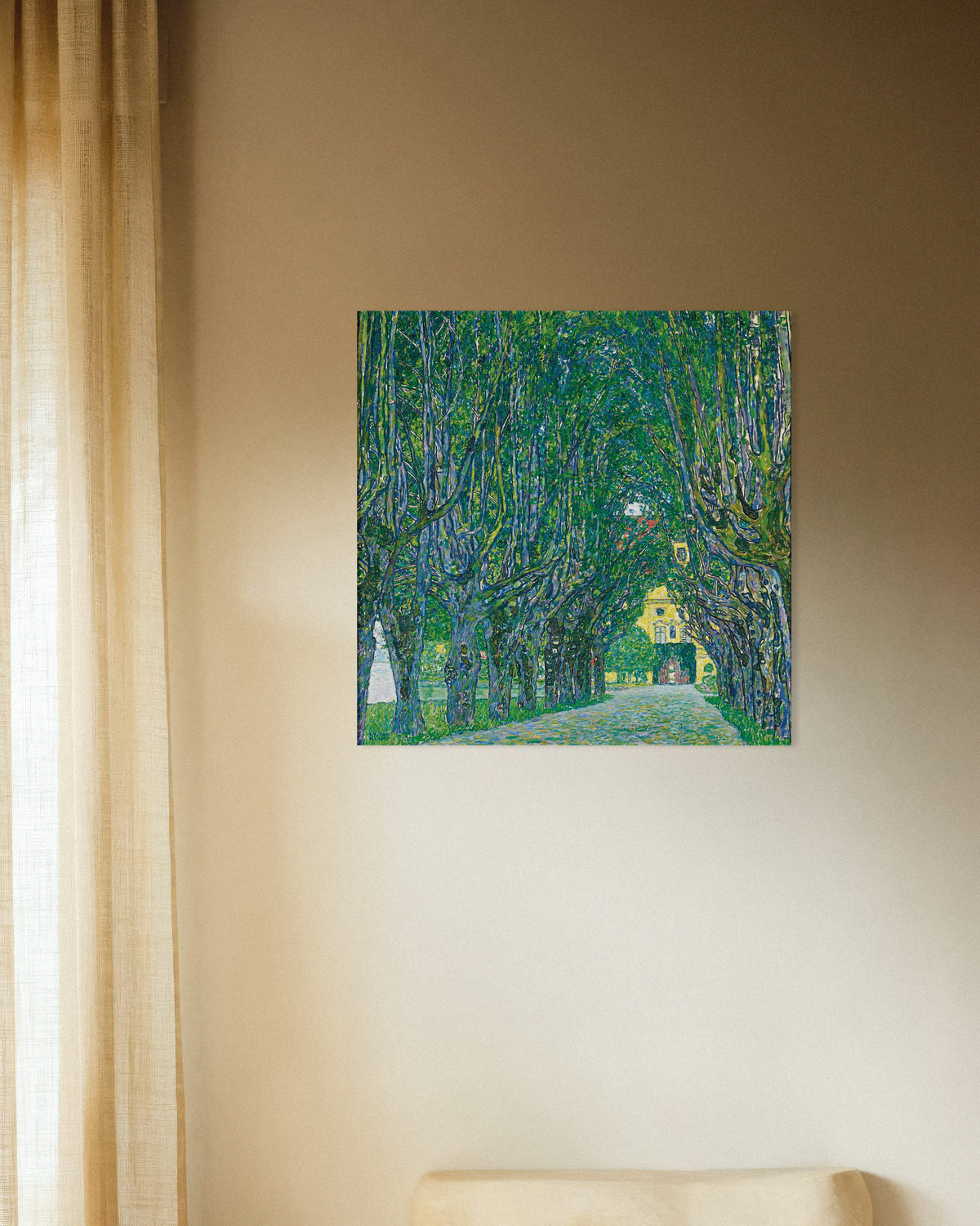 Plakat Allé til Schloss Kammer (1912) af Gustav Klimt