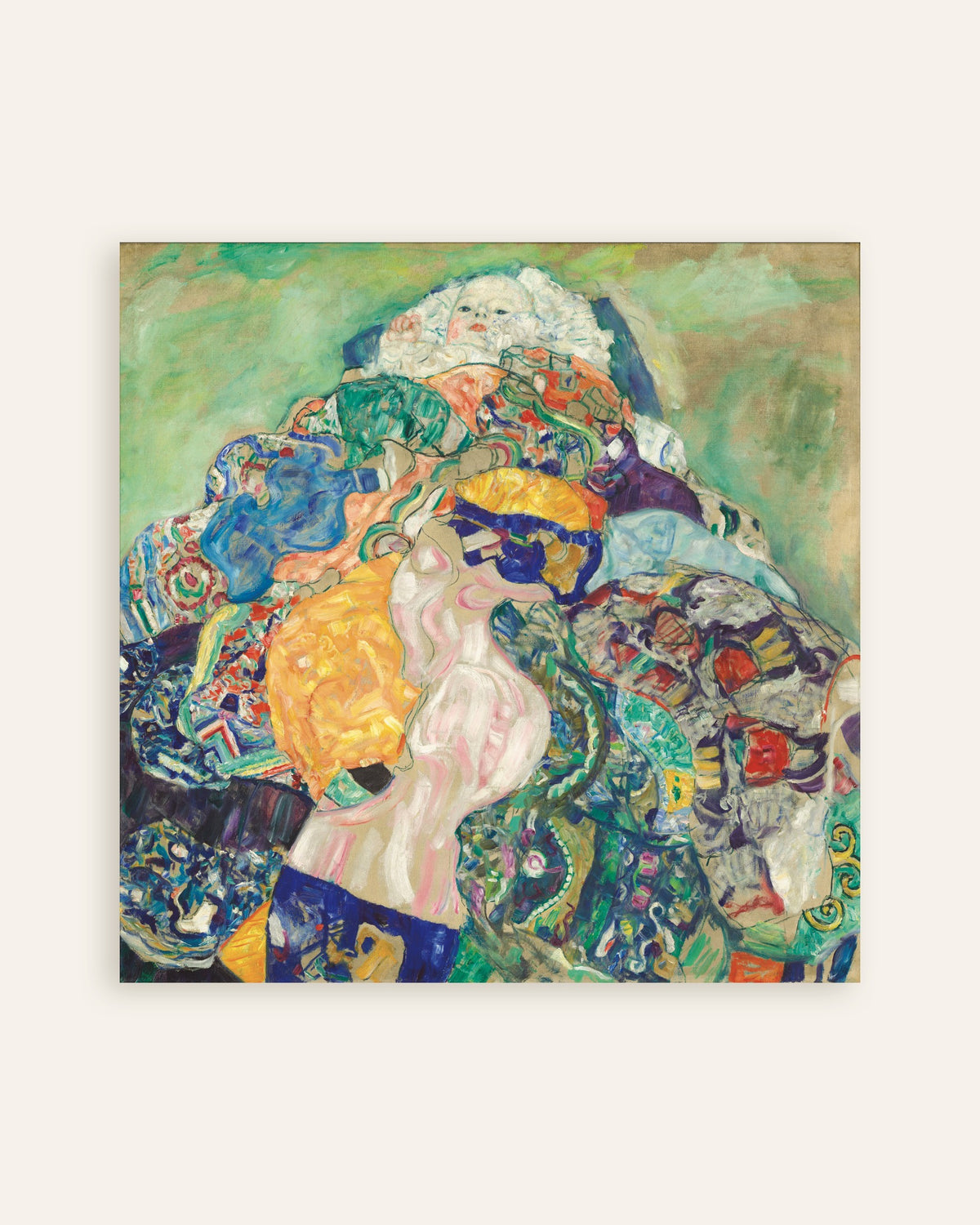Plakat Baby (Vugge) (1917–1918) af Gustav Klimt, miniature
