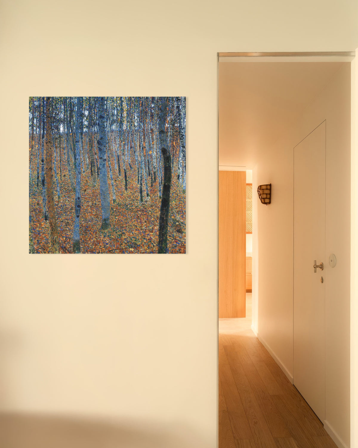 Plakat Bøgeskov I (1902) af Gustav Klimt