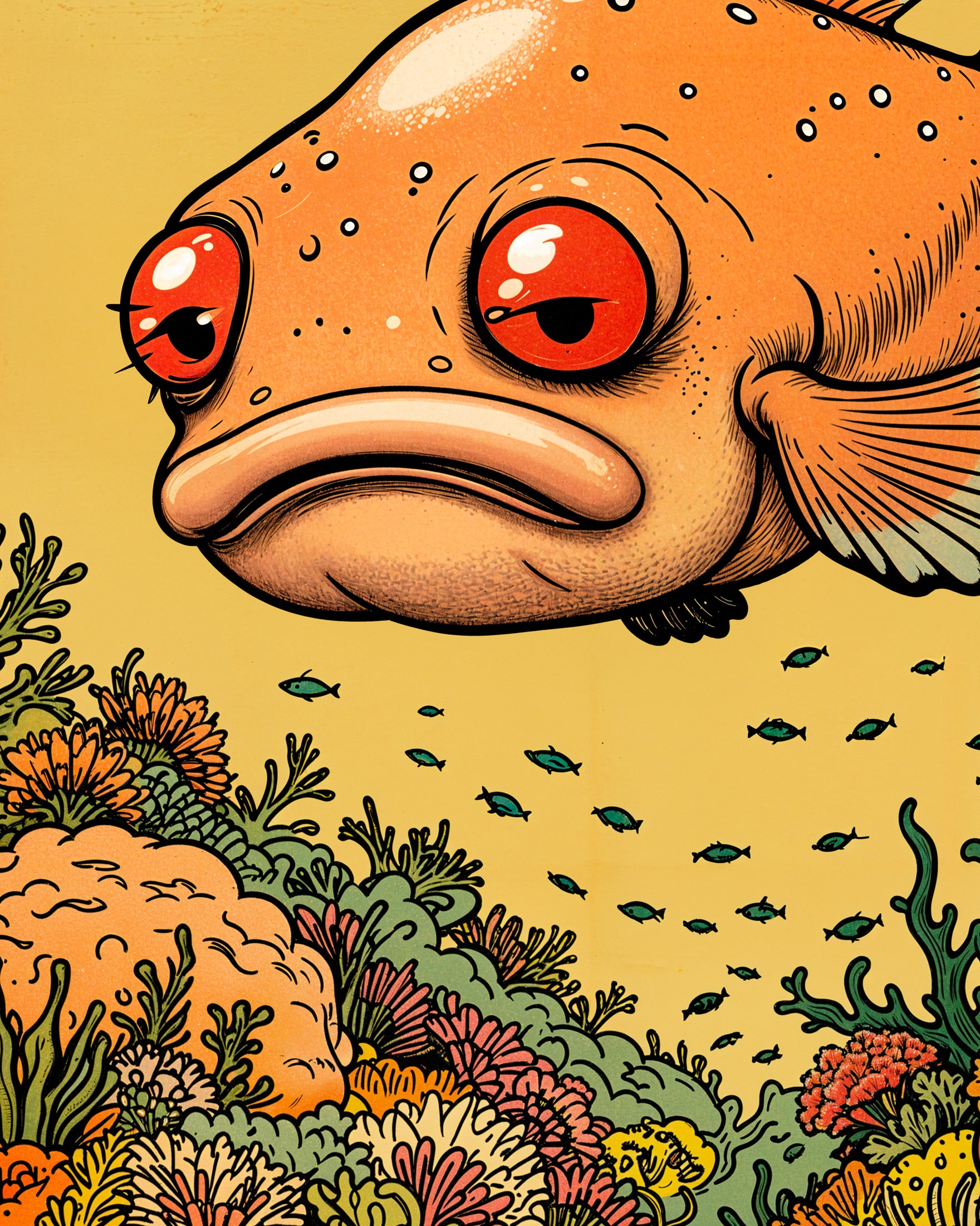 Blobfisk Plakat