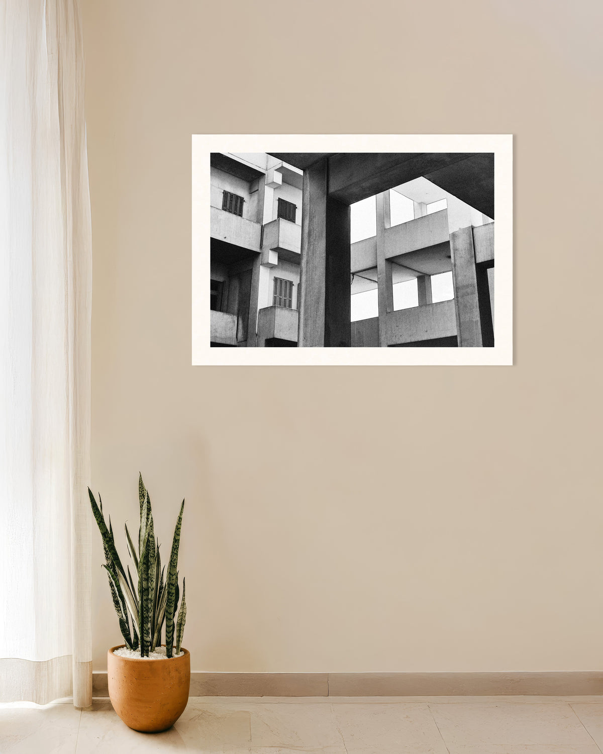 Plakat »Betonrammer og skodder«