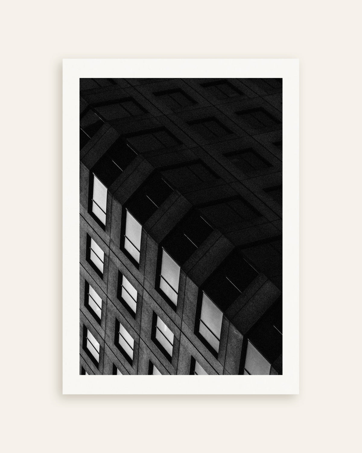 Plakat »Betongitter om natten«, miniature