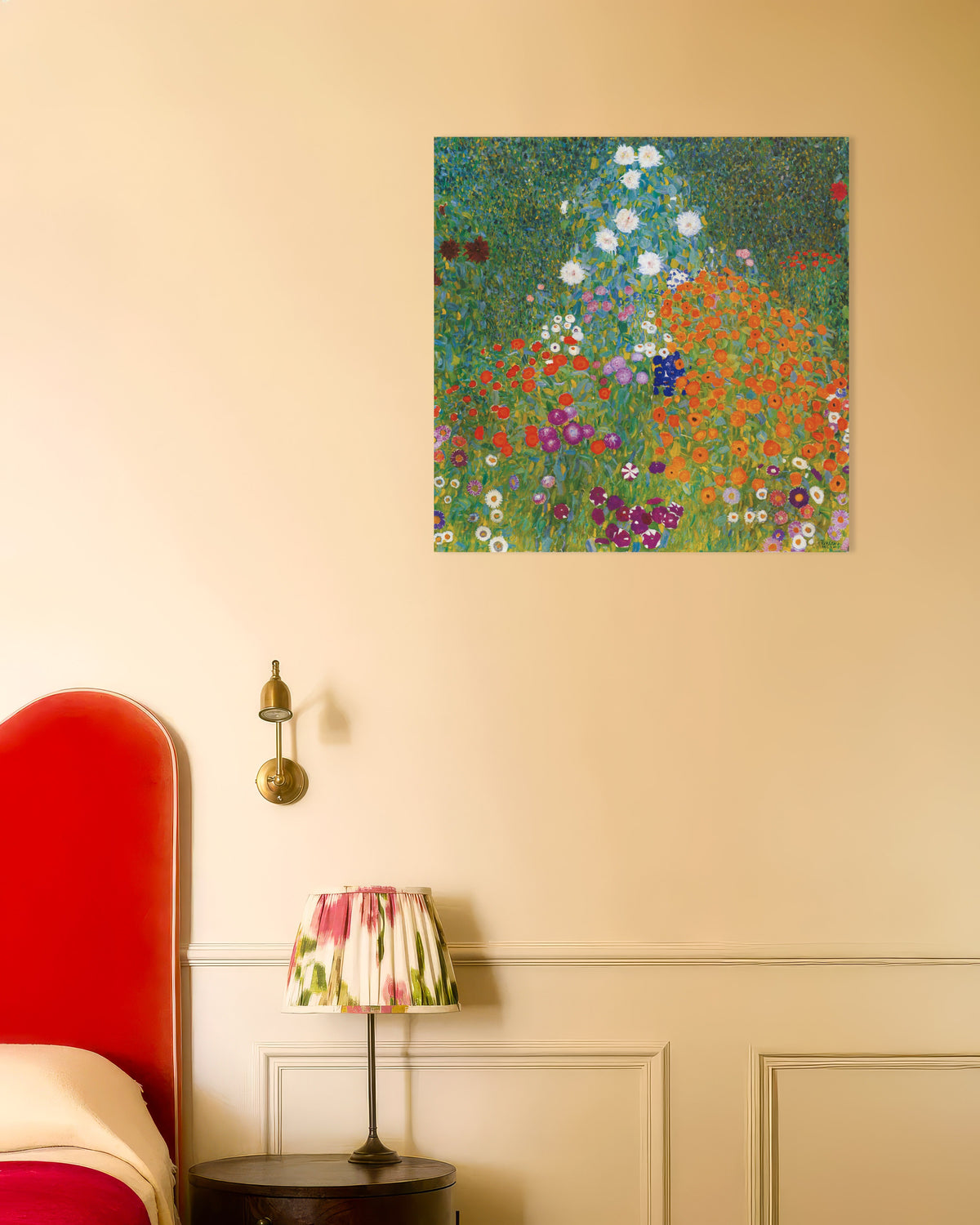 Plakat Bondehave (1905–1907) af Gustav Klimt