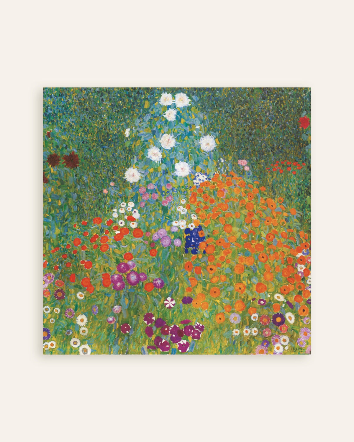 Plakat Bondehave (1905–1907) af Gustav Klimt, miniature